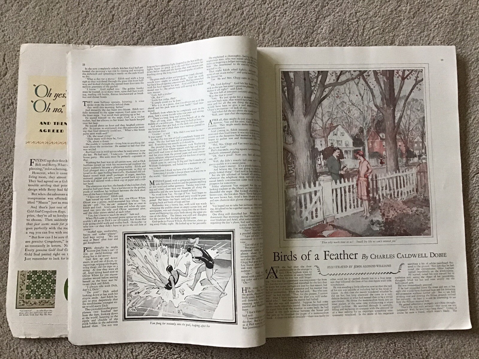 Vintage Woman’s Home Companion June 1930 Magazine 10 7/8″ x 13 7/8″ 172 Pages