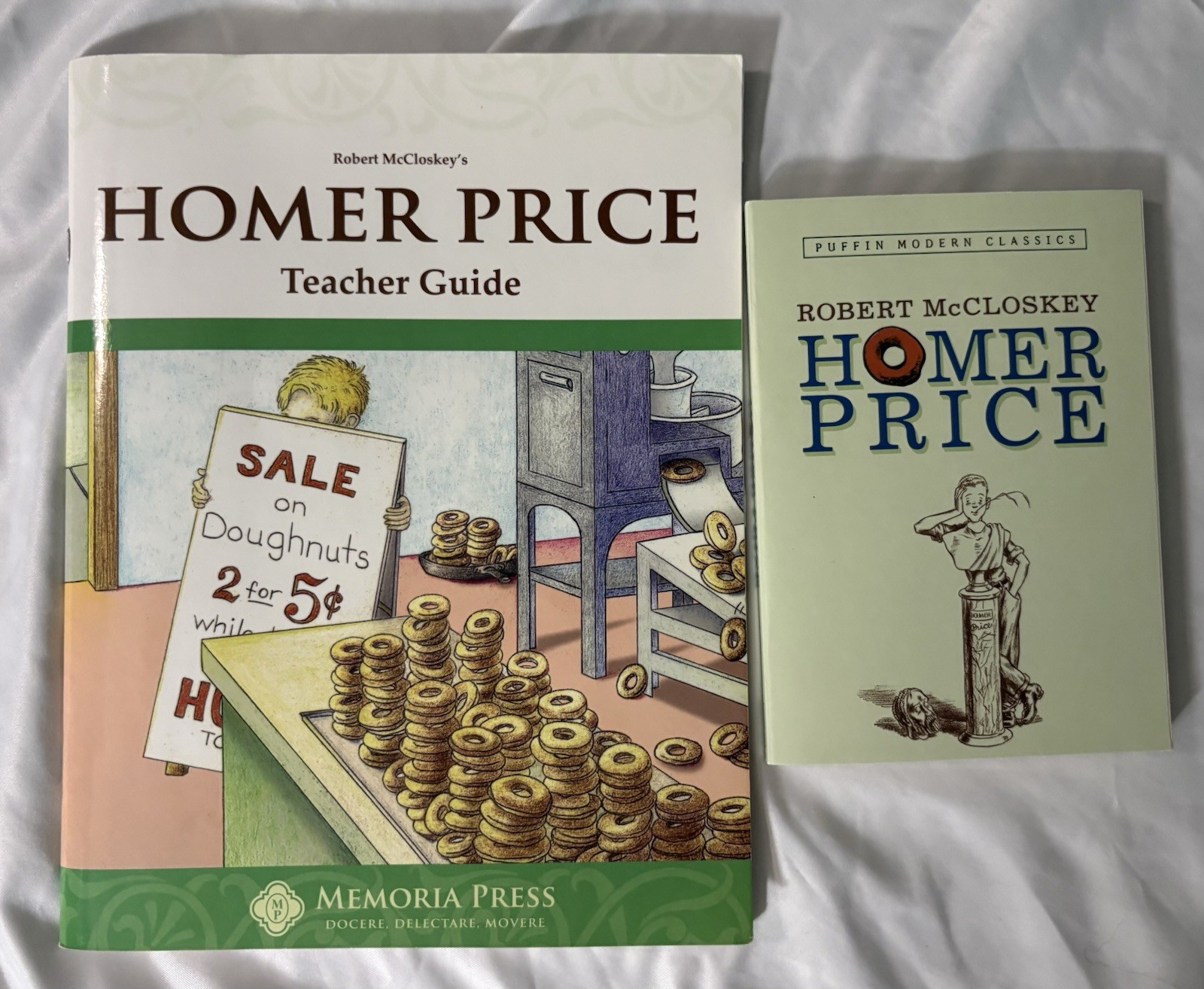 Memoria Press 4th Grade Lit Set: Homer Price/Blue Fairy Book/Winnie-The-Pooh