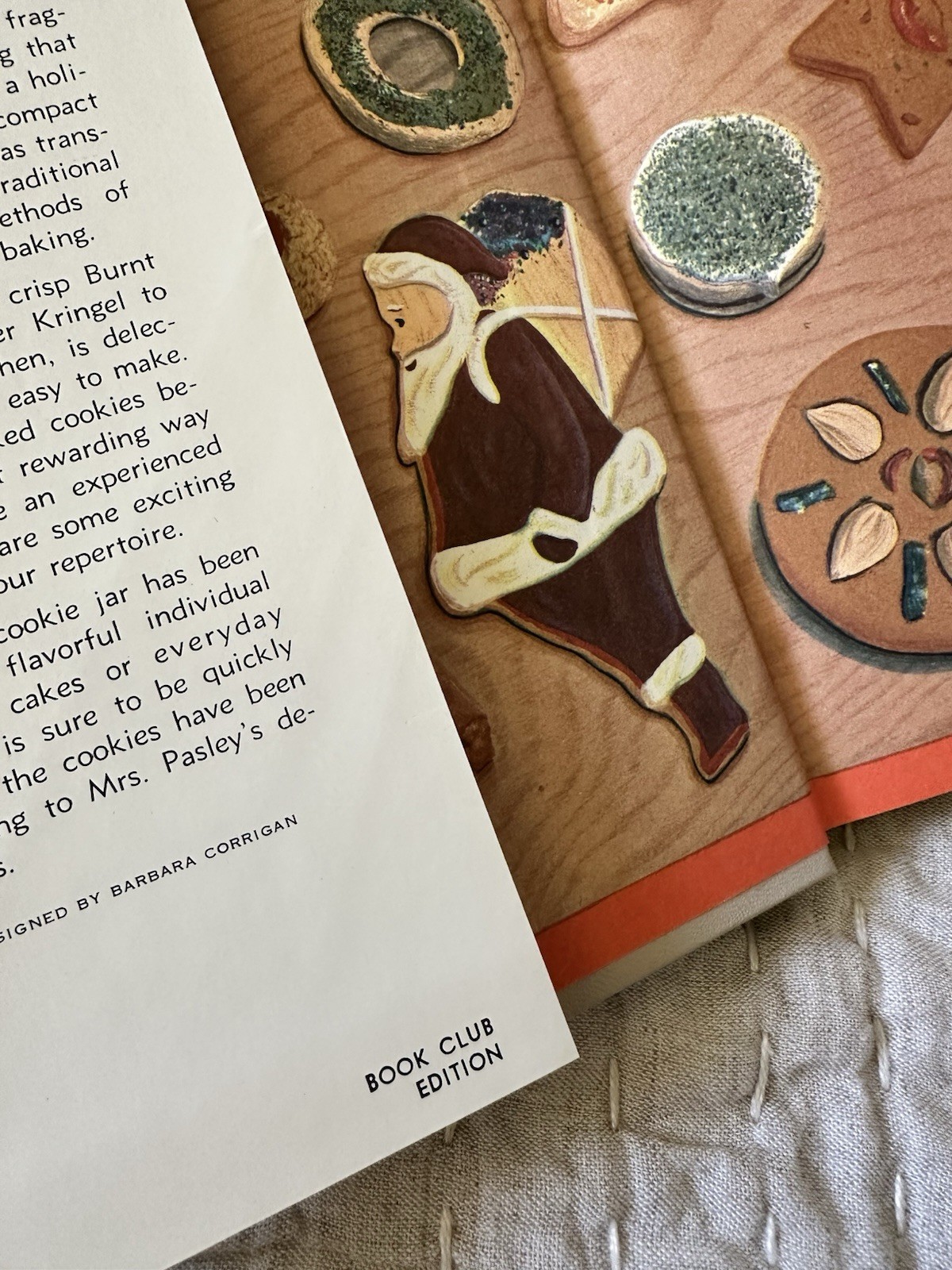 1949 The Christmas Cookie Book By Virginia Pasley Book Club Edition