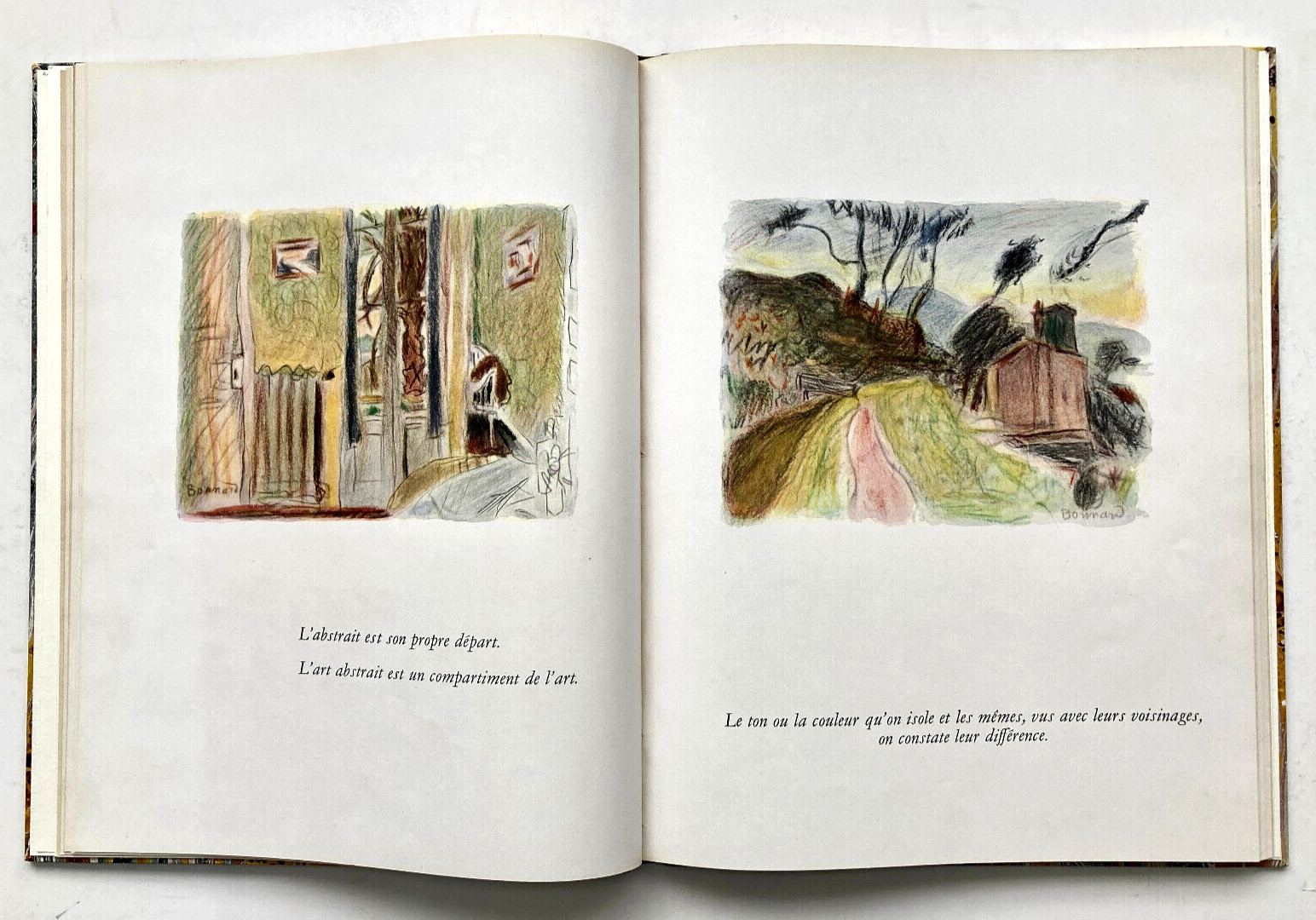 VERVE. Reveue artistique et littéraire. Vol. V, N° 17-18. Coleur de Bonnard.