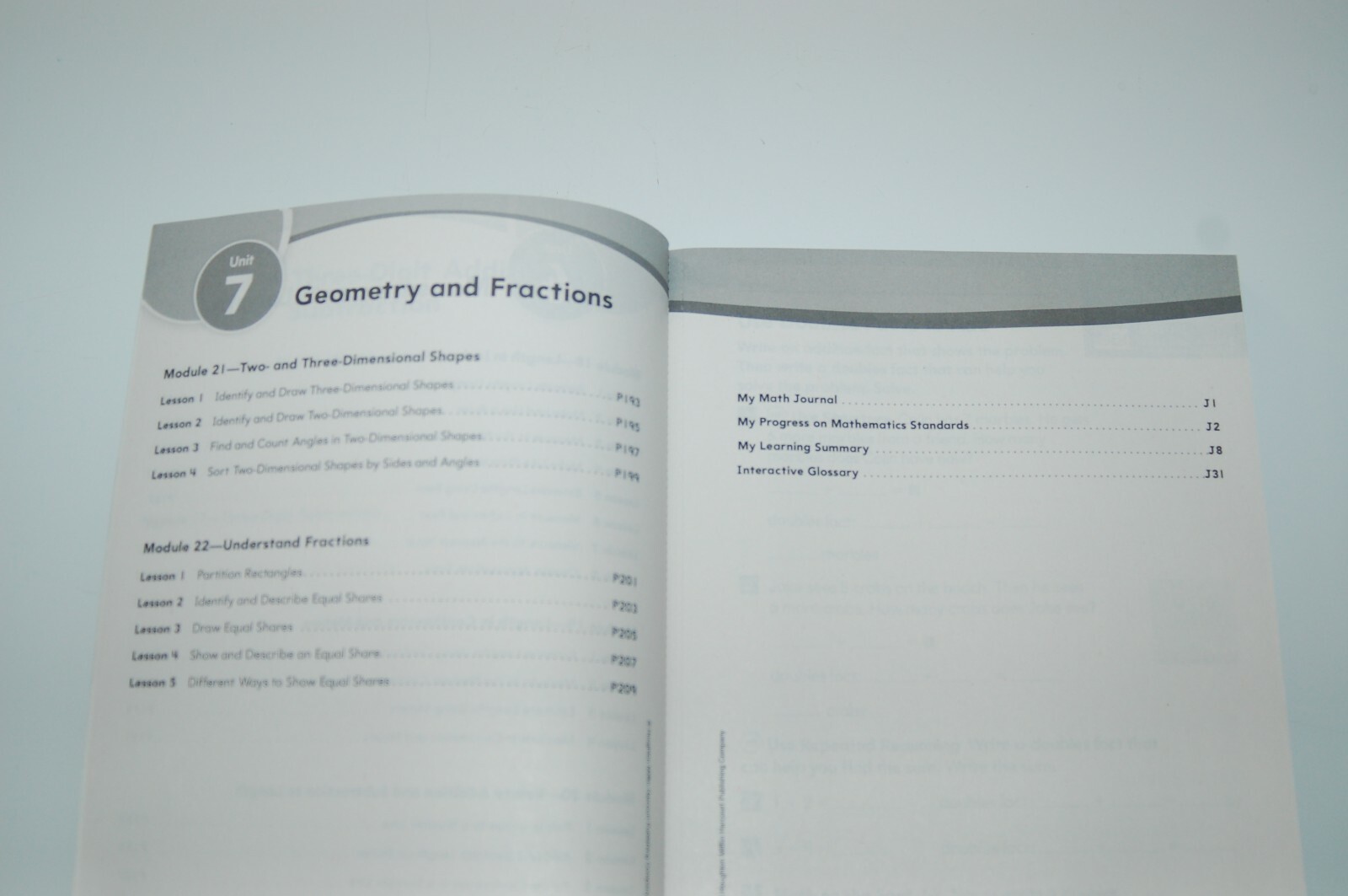 New!! Full Set of Grade 2 HMH into math Student Modules 1-22 & Practice Journal