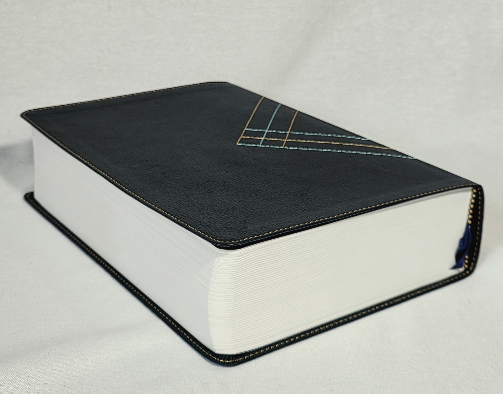 ESV Crossway Leather Study Bible New With Box