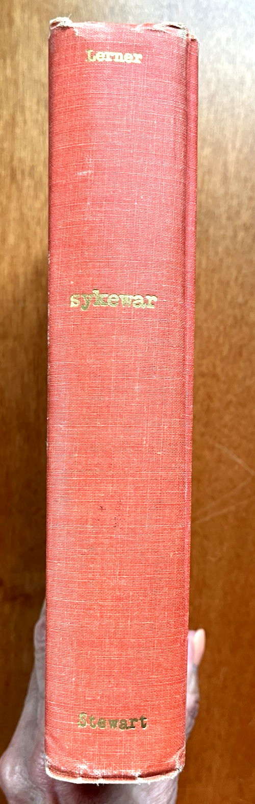 Sykewar: Psychological warfare against Germany by Daniel Lerner (1949, HC) VG