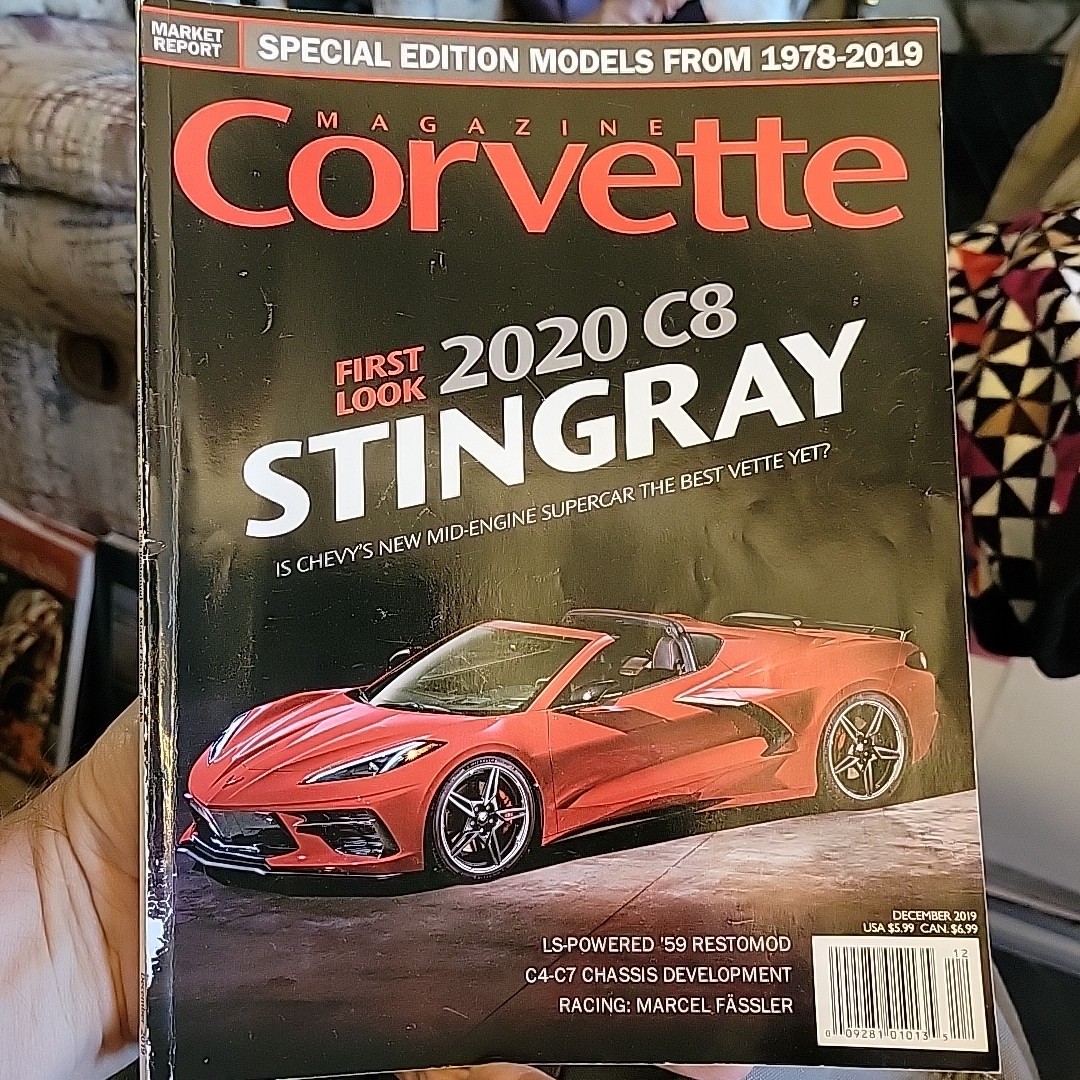 Corvette Magazine Lot of 7 – 2019-2024 List in Description