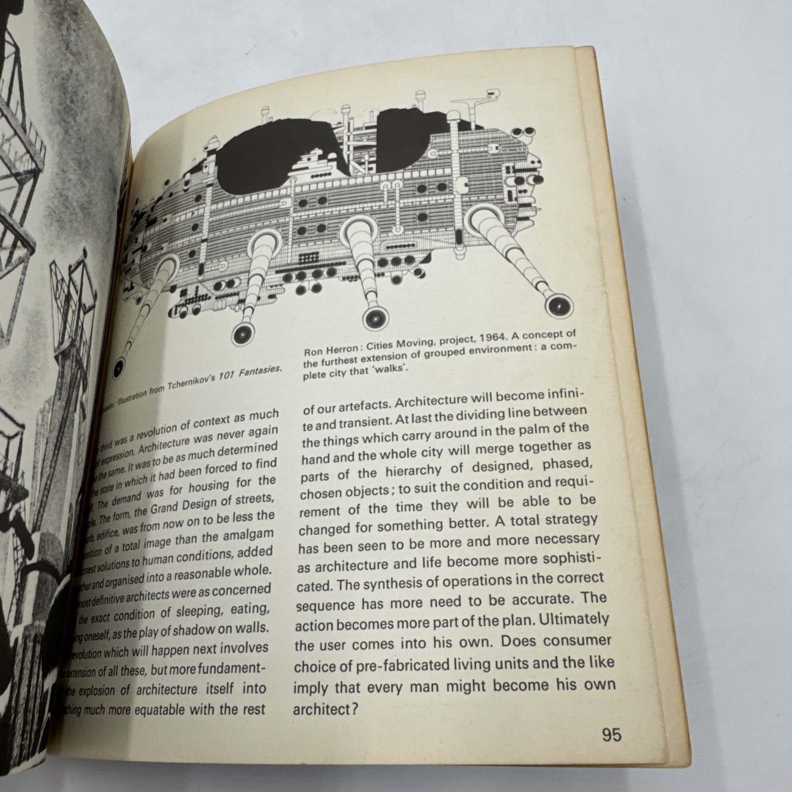Architecture Action and Plan Peter Cook 1967 1st Ed Studio Vista Archigram MCM