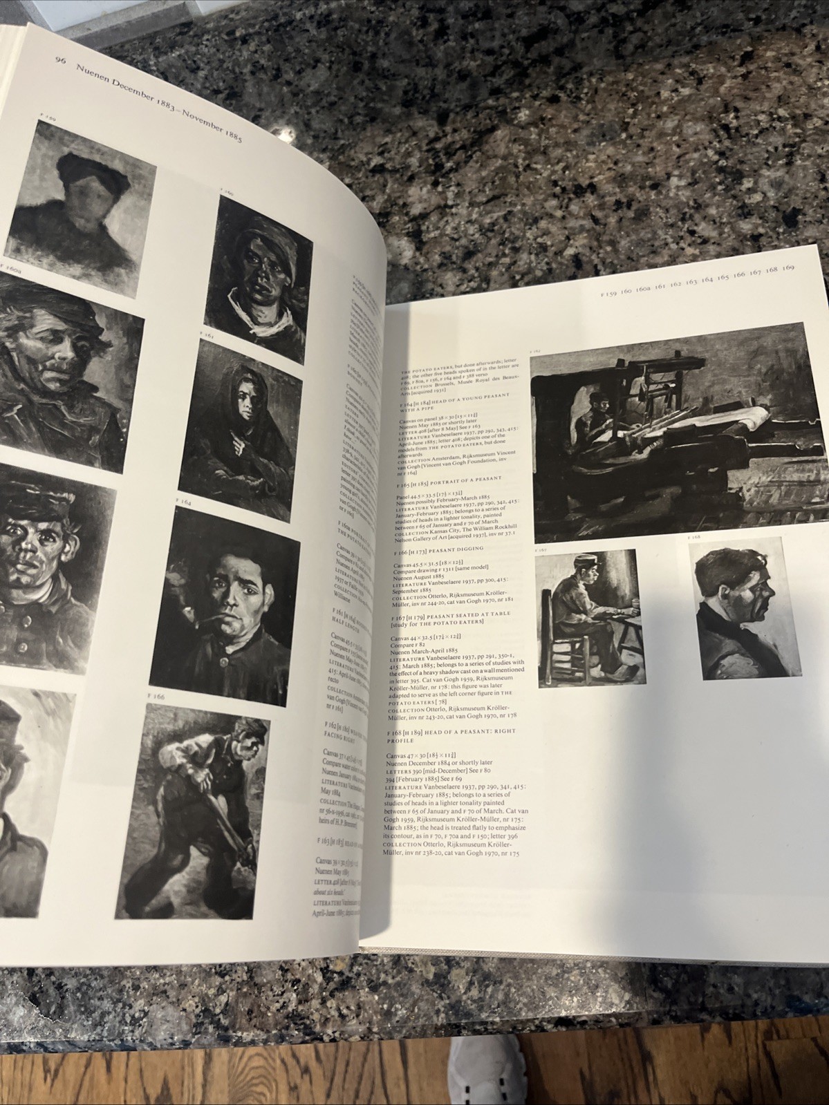 The Works Of Vincent van Gogh, Reynal & Company, 1970 Large HC Book 14.5in X 11”