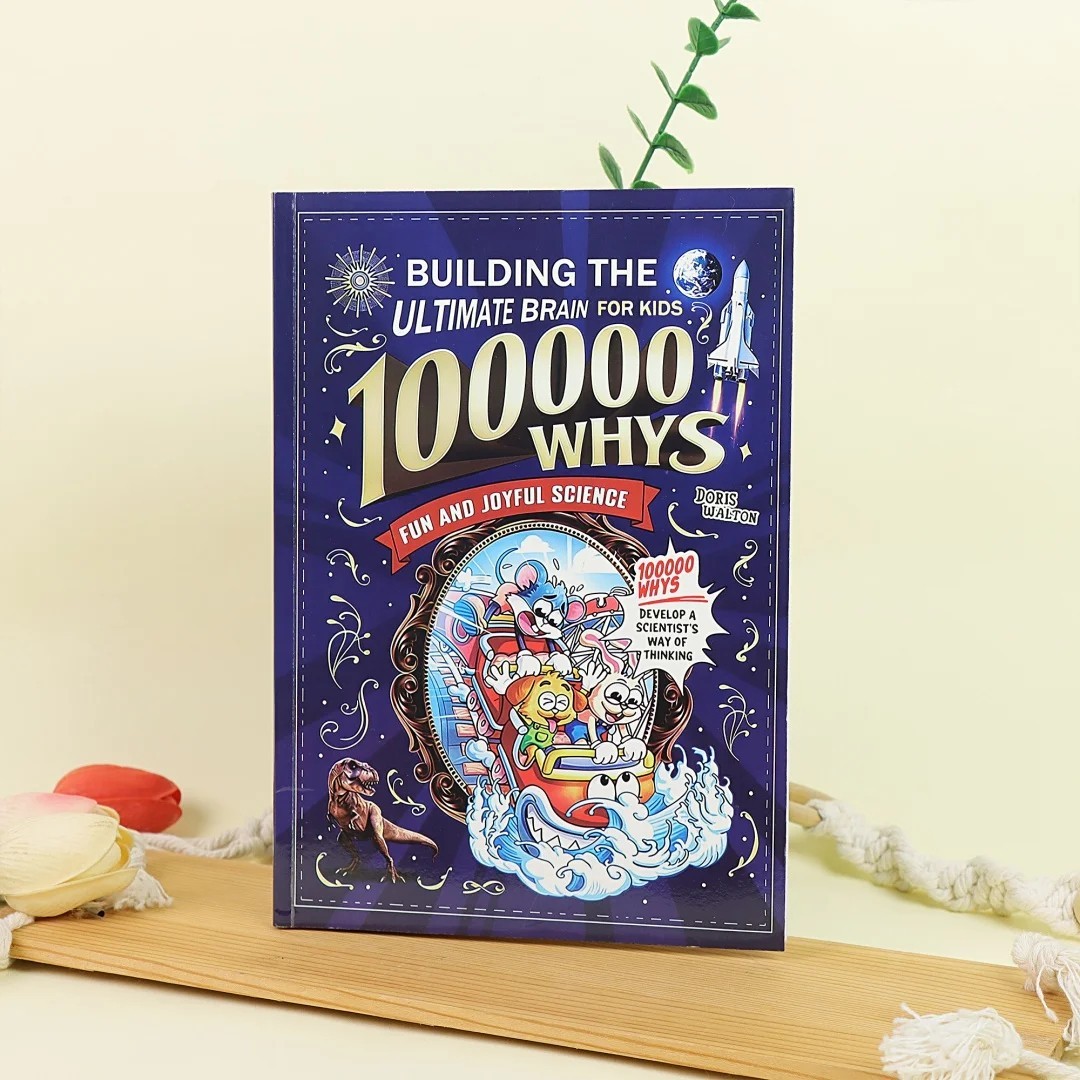 100000 Whys Kids Science Book English Version Ultimate Brain STEM Learning Fun