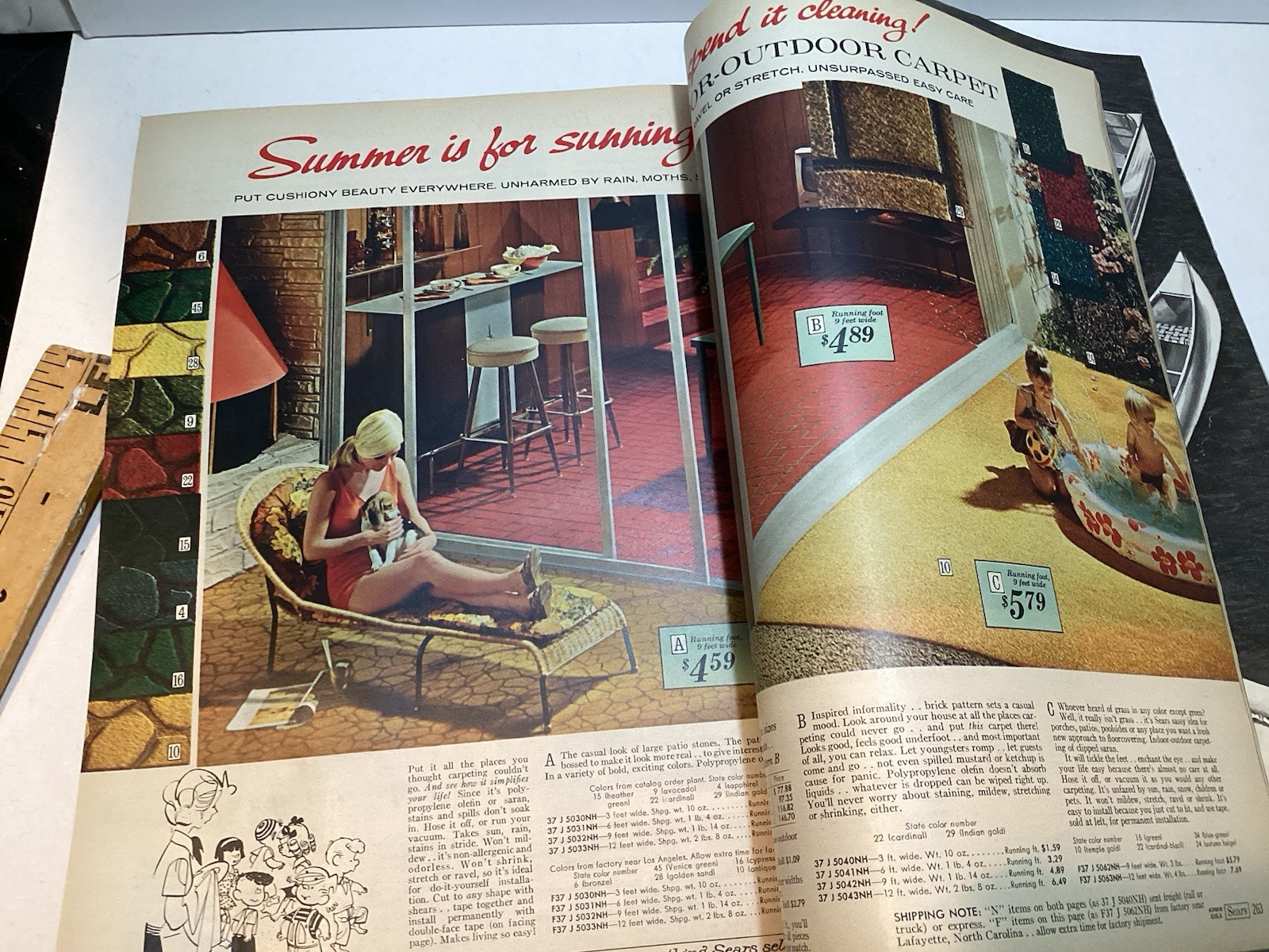 1967 SEARS SUMMER CATALOG 317 PAGES A TO Z ITEMS