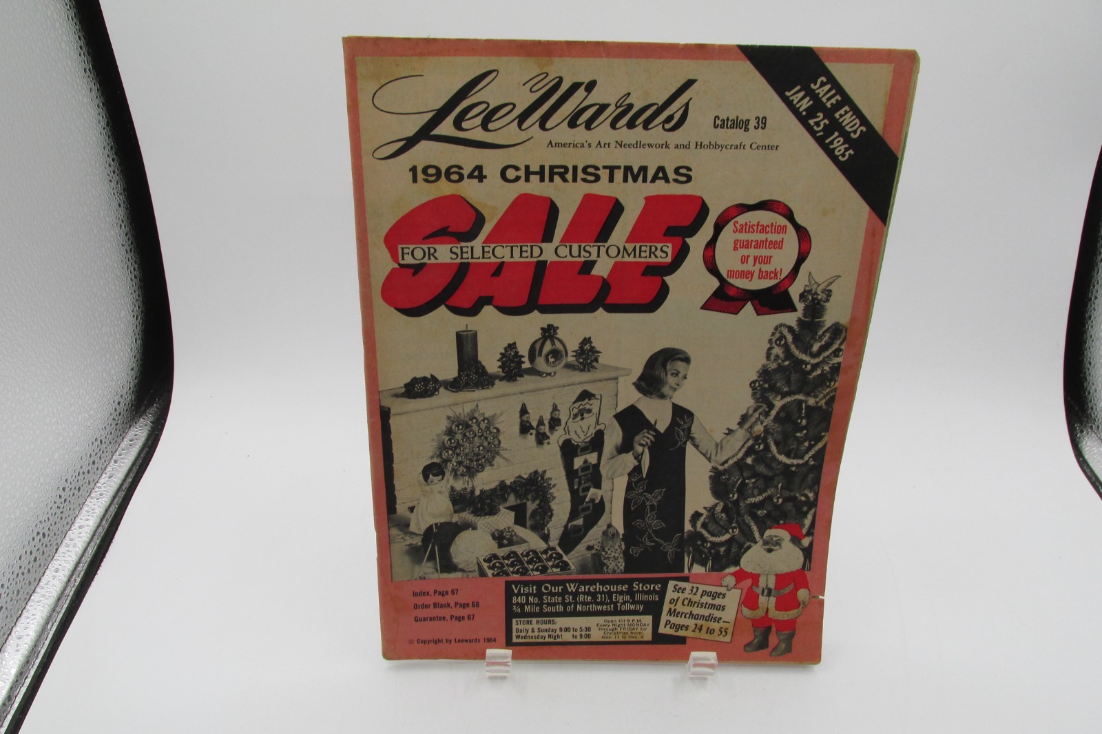 Lee Wards 1964 Christmas Catalog 39 Art Needlework & Hobbycraft Center 80 Pages