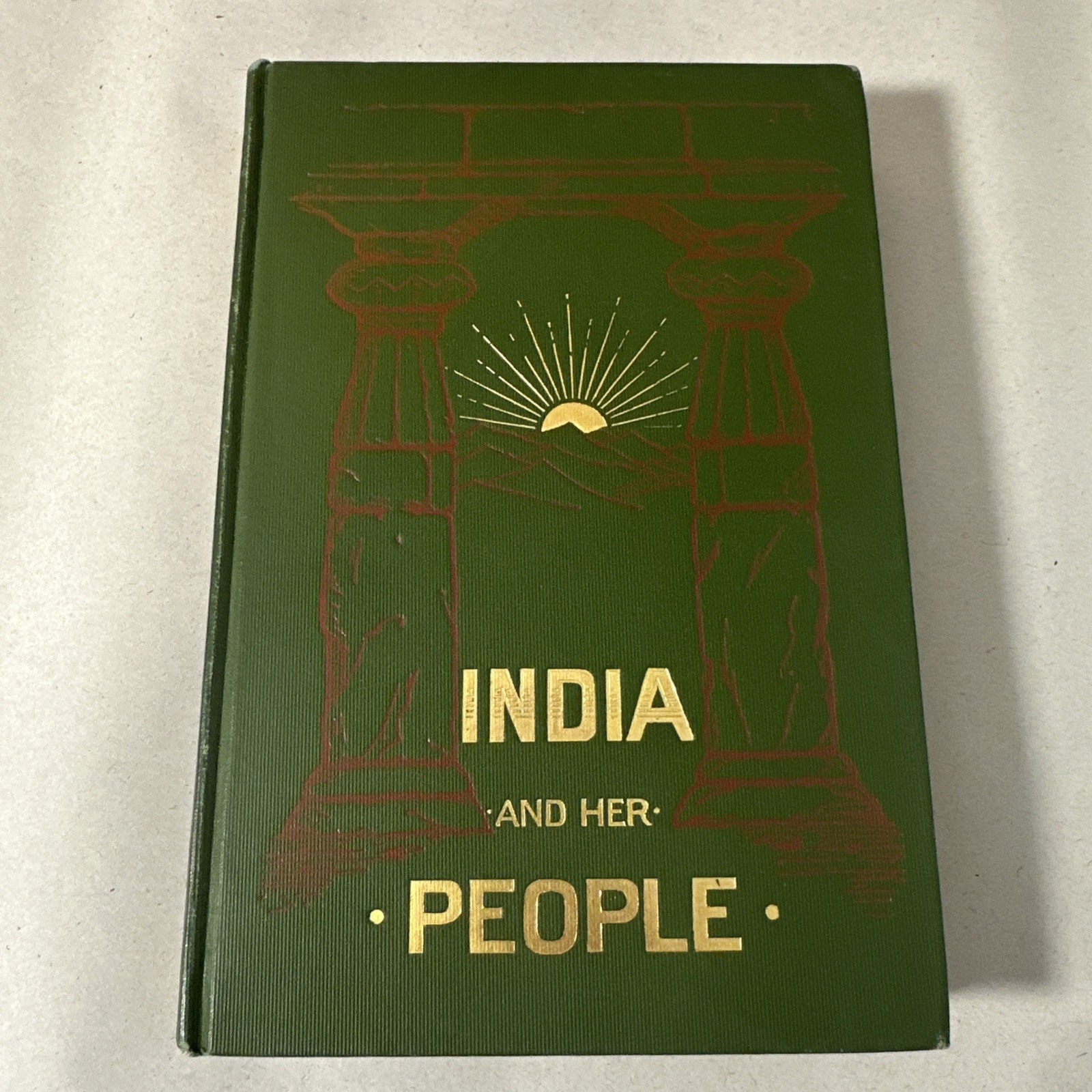 India and Her People By Swami Abhedananda First Edition 1906 Rare Book
