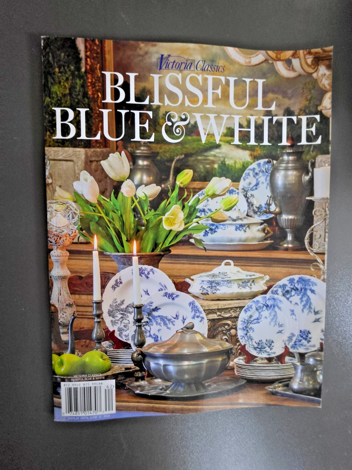 Victoria Classics Blissful Blue & White Magazine – Special Limited Spring Issue