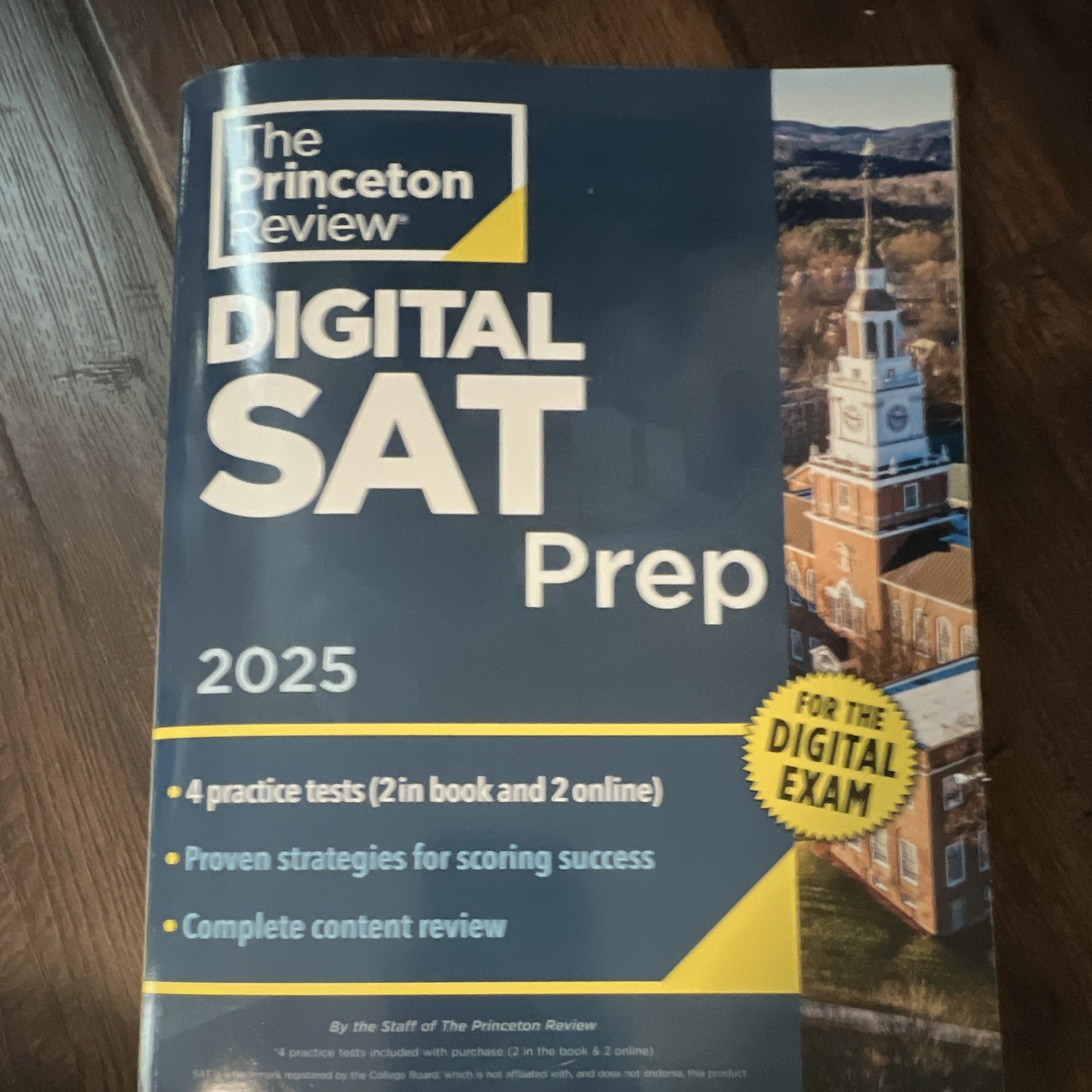 The Princeton Review Digital SAT Prep 2025 Paperback for Digital Exam