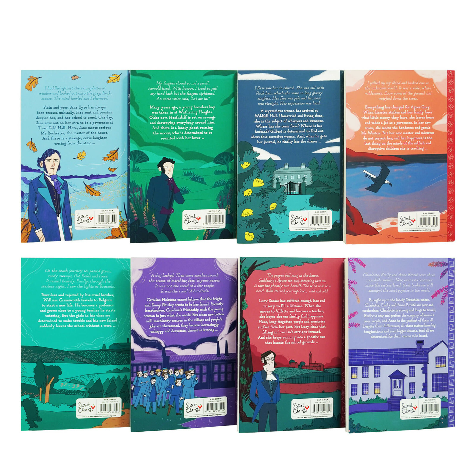 The Complete Bronte Sisters Children’s Collection By Stephanie Baudet- Ages 7-11