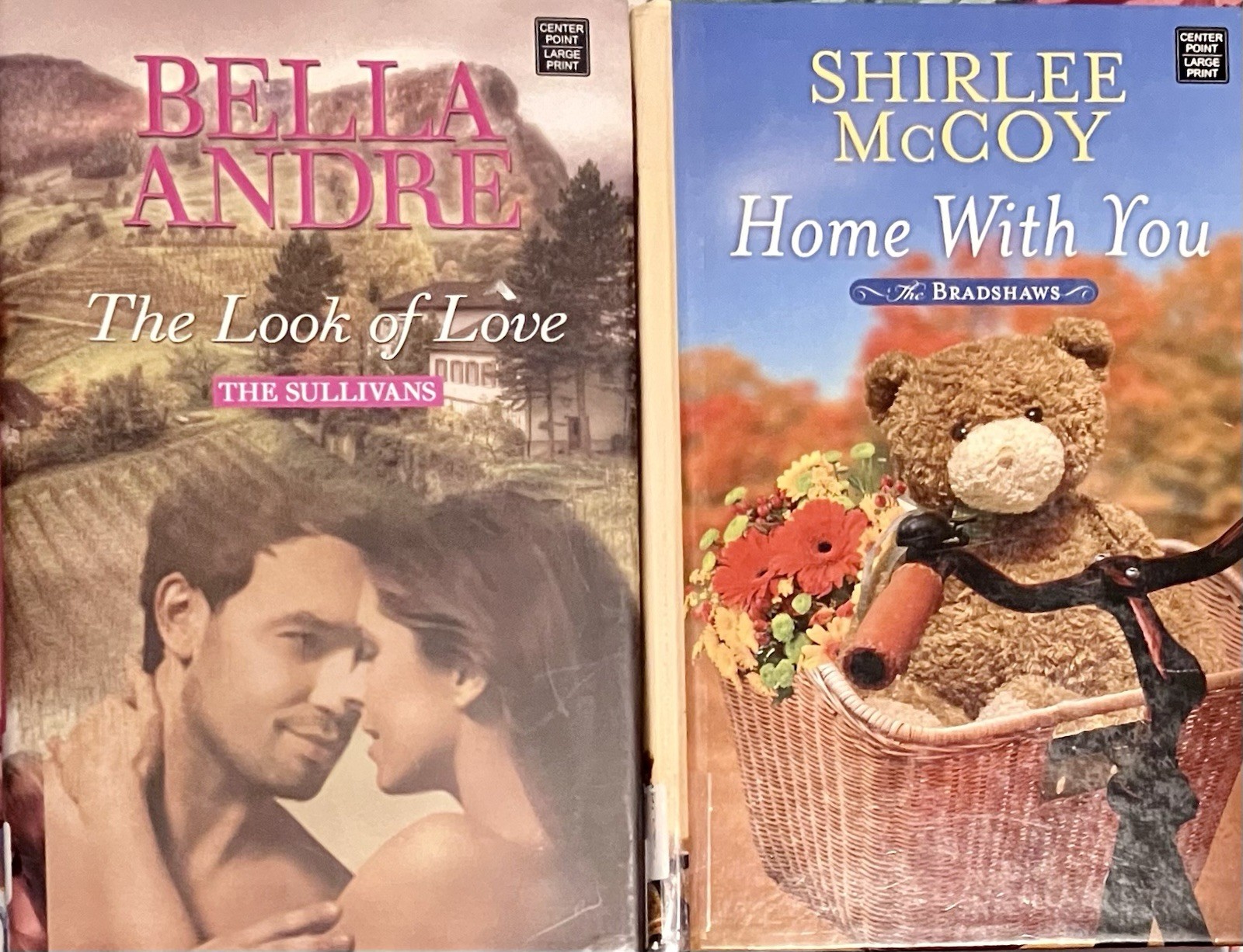 Large Print (2hc) SHIRLEE McCOY home with you BELLA ANDRE look of love