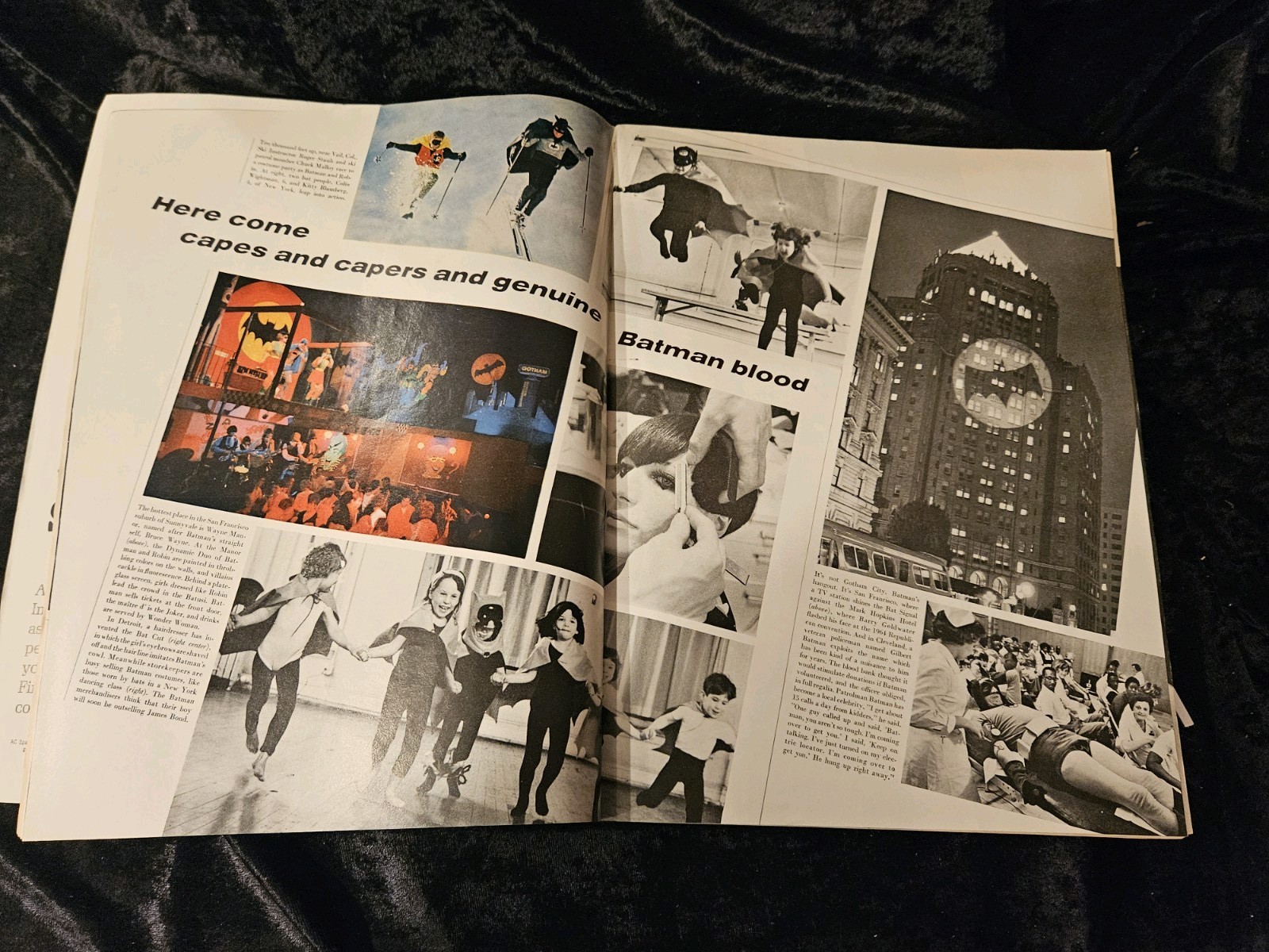 BATMAN: March 11th 1966 Life Magazine, AND Hallmark Ornament from cover photo
