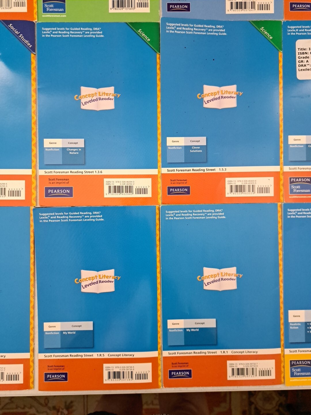 Lot Of 20 Level 1 Readers-Science, Social Studies, Etc-Grade 1