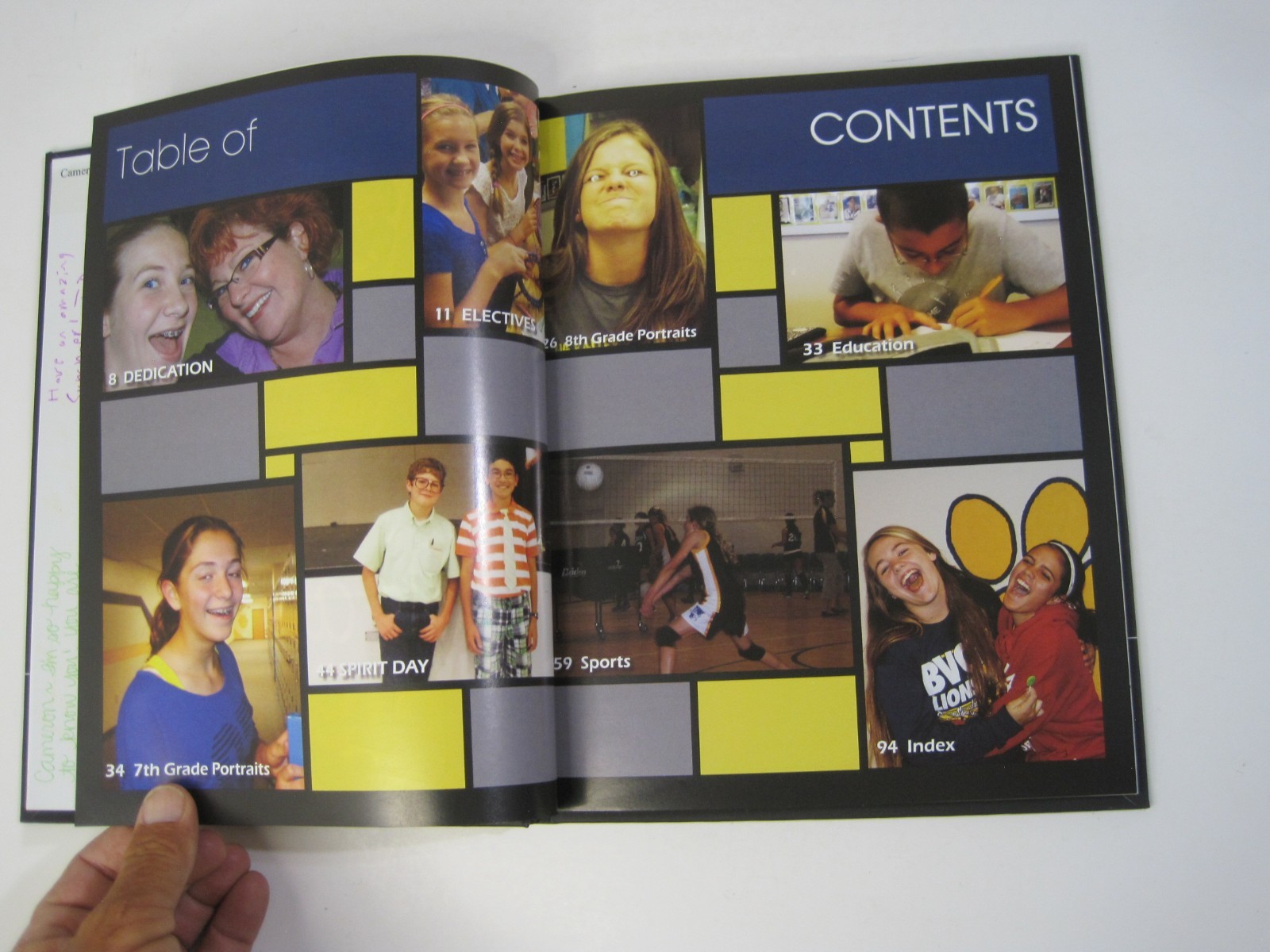 2014 Big Valley Christian Junior High School Yearbook – Modesto, California HC
