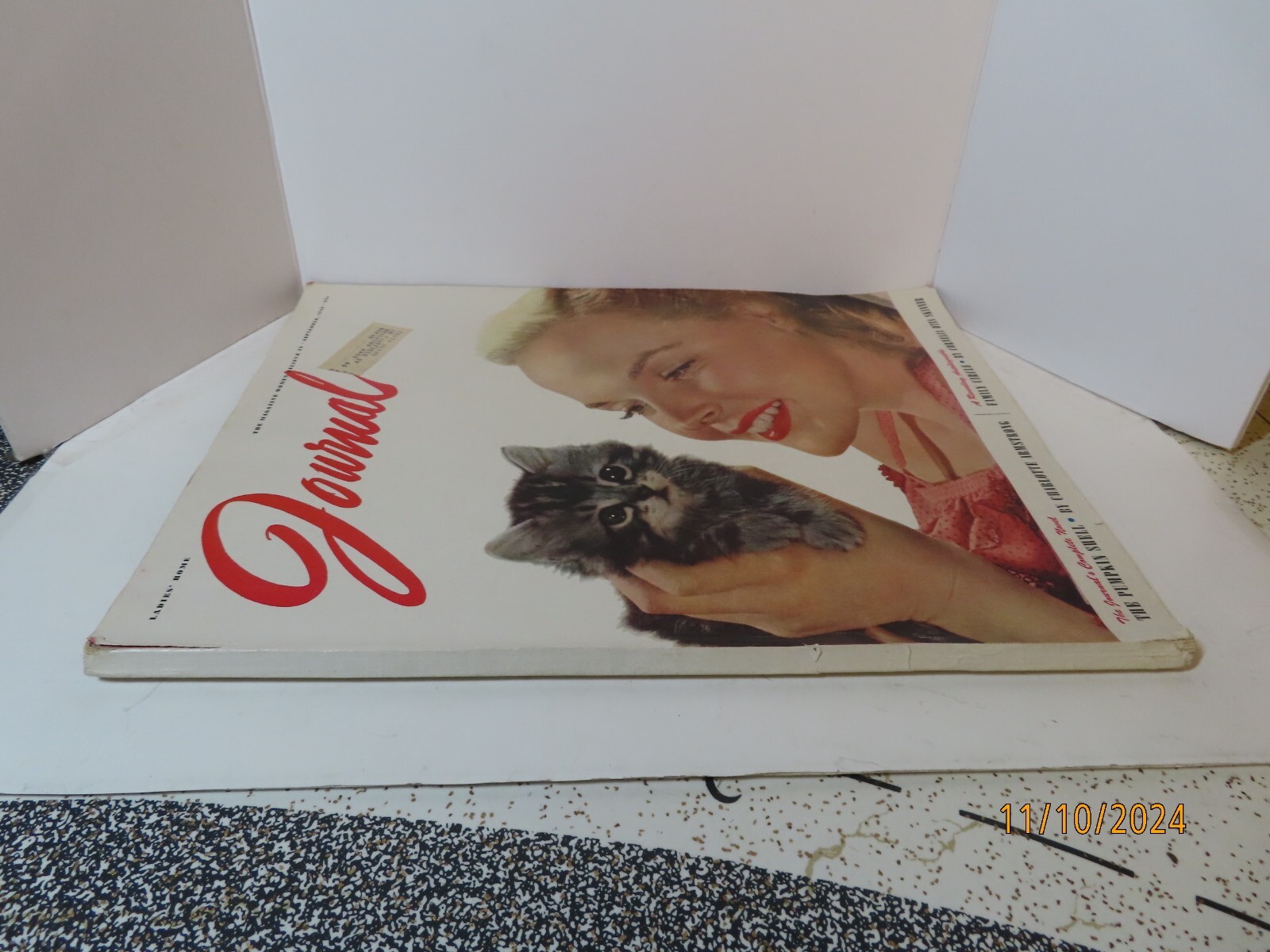 Ladies Home Journal large format magazine September 1948 amazing ads 272 pages
