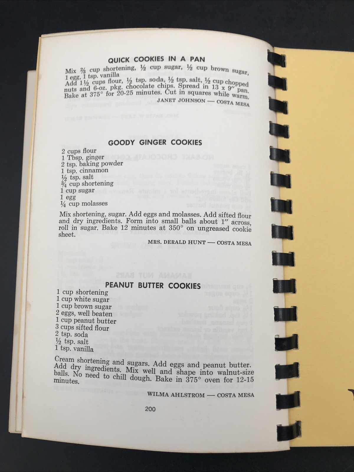1967 VIVA L’APPETIT Cookbook Costa Mesa CA Recipes South Coast 250 Pages