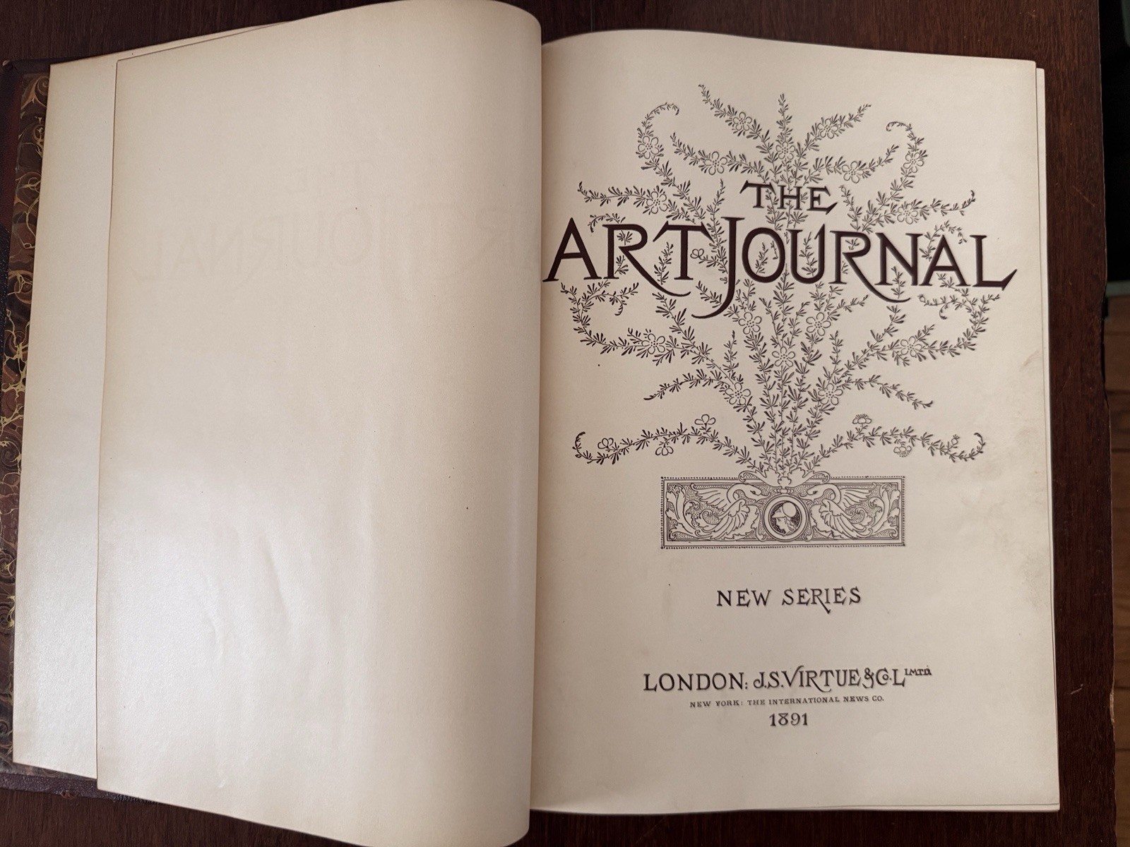 1891 The Art Journal, New Series, Virtue & Co, London Etchings Photograv Plates