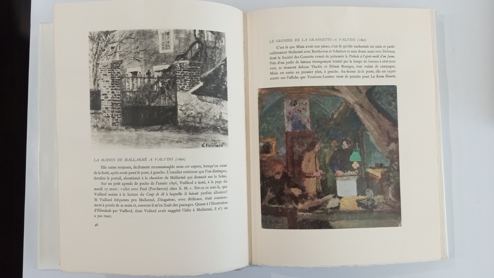 Vuillard Admiré Jacques Salomon Limited Edition 841/960 1961 Paris in French