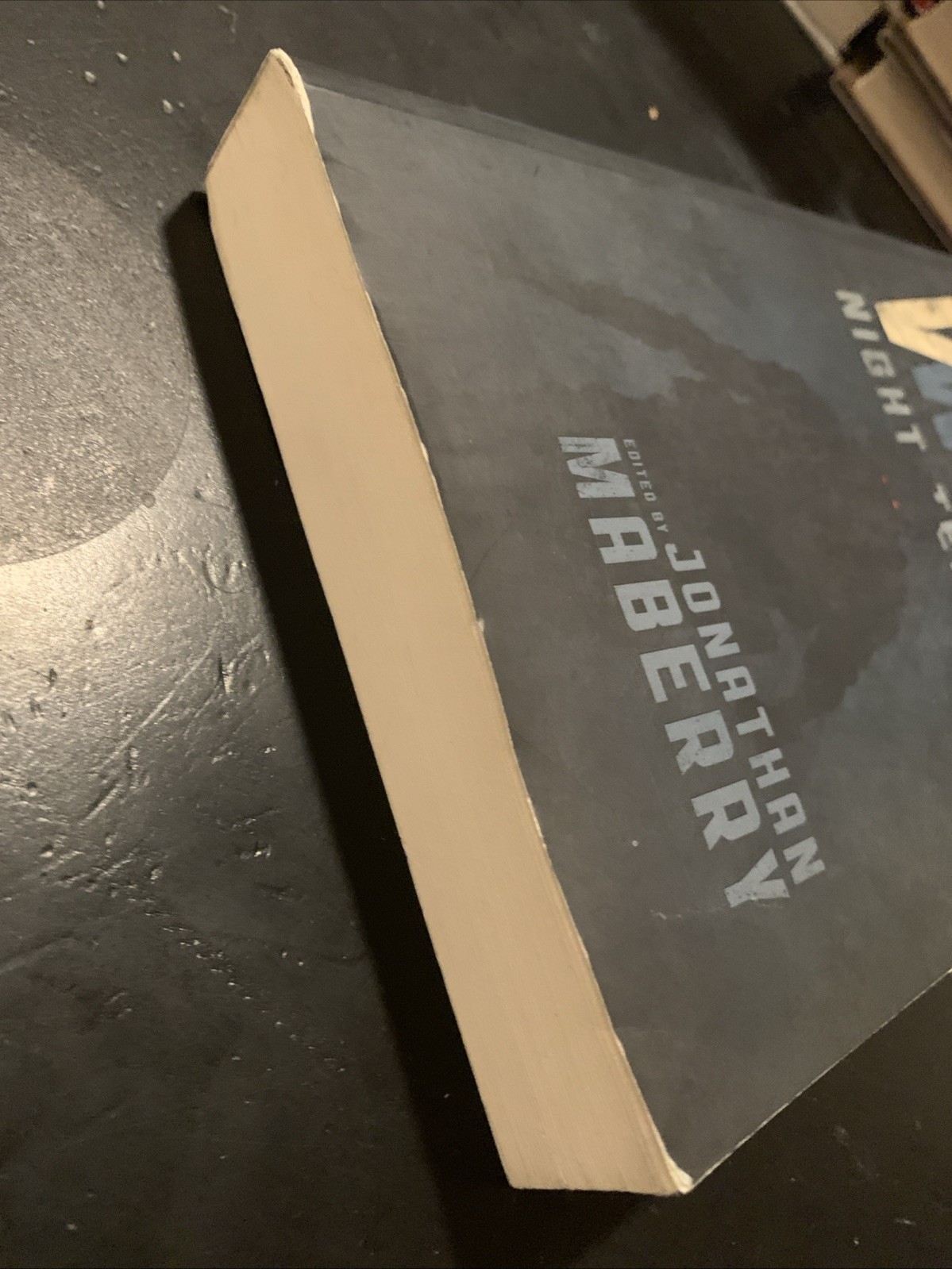V-Wars: Night Terrors 2016 Trade Paperback 1st/1st Signed By Jonathan Maberry