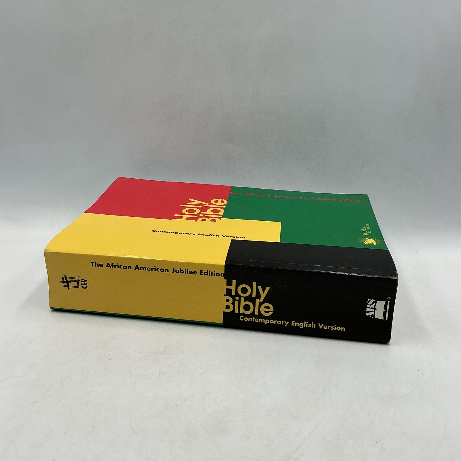 Holy Bible African American Jubilee Edition American Bible Society Green PB