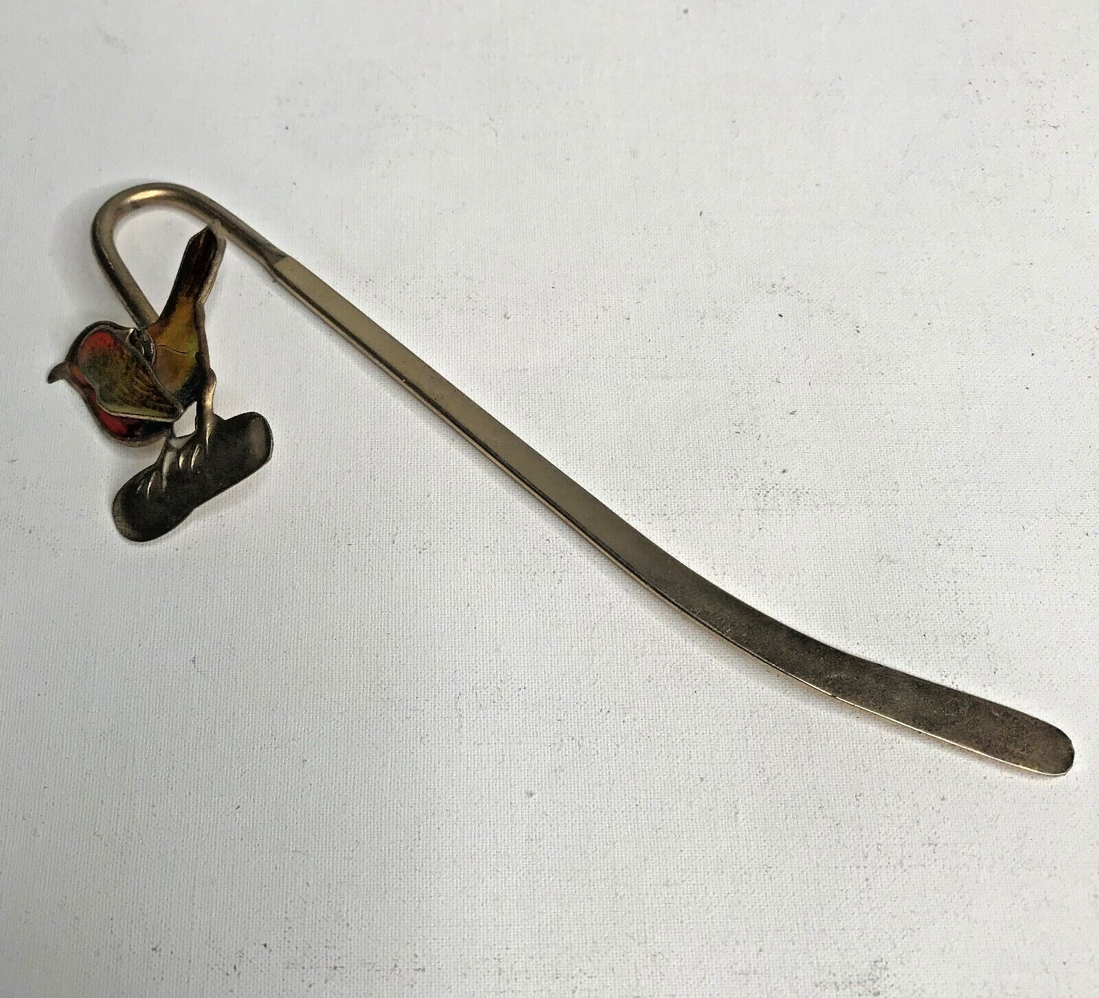 Vintage Metal Bird Bookmark 14.5 cm