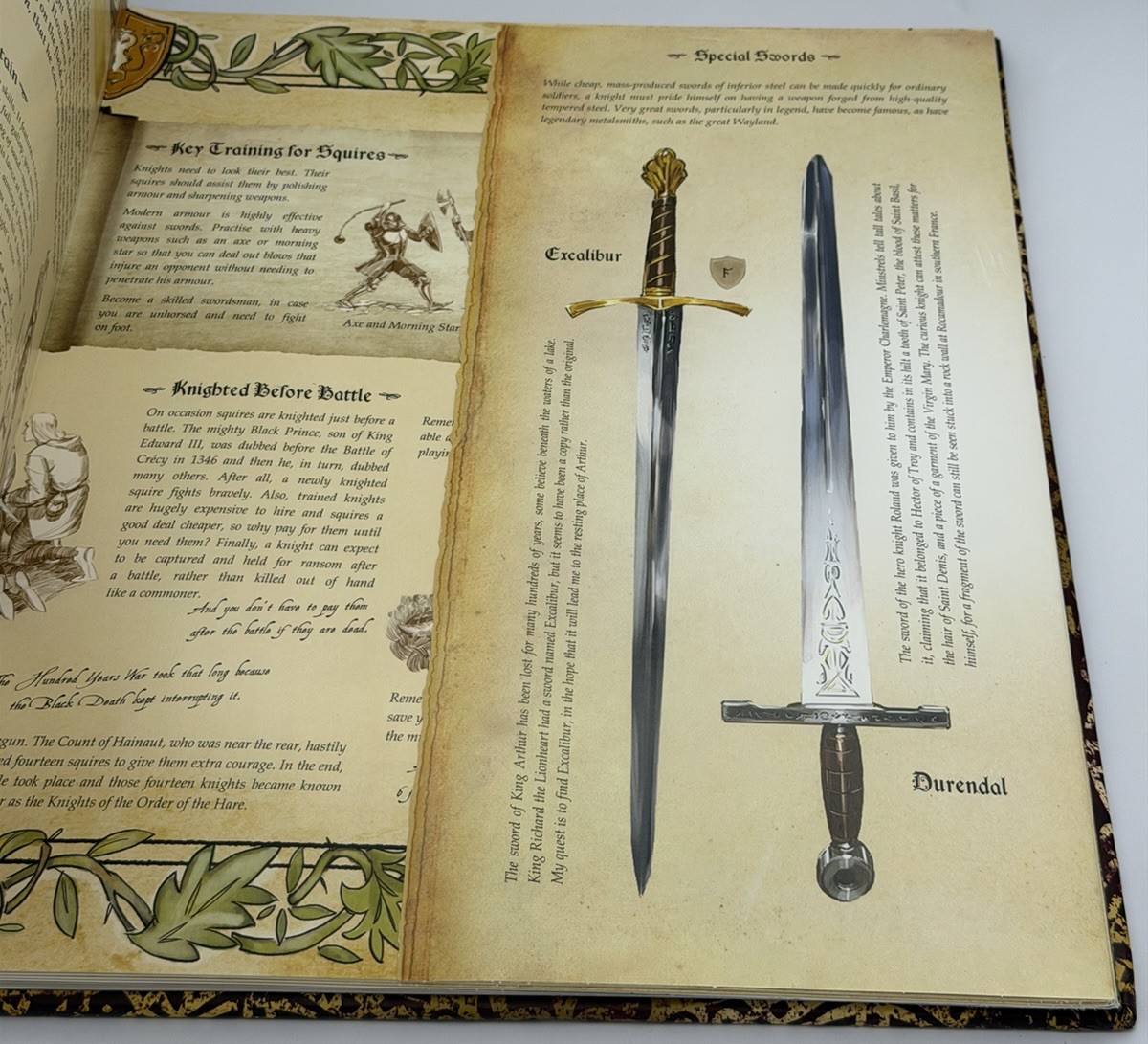 Knightology – Hardcover Book – COMPLETE W/ INSERTS