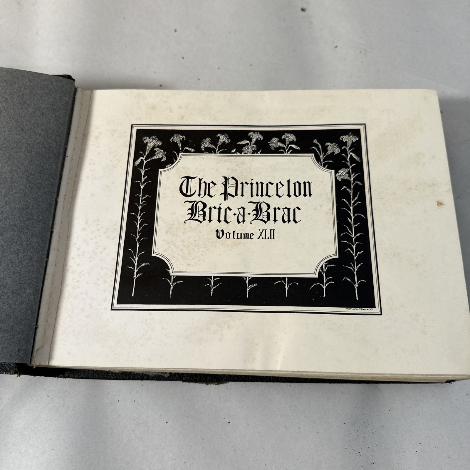 The Princeton Bric A Brac 1918 & 1919 Yearbook F Scott Fitzgerald Gatsby Rare