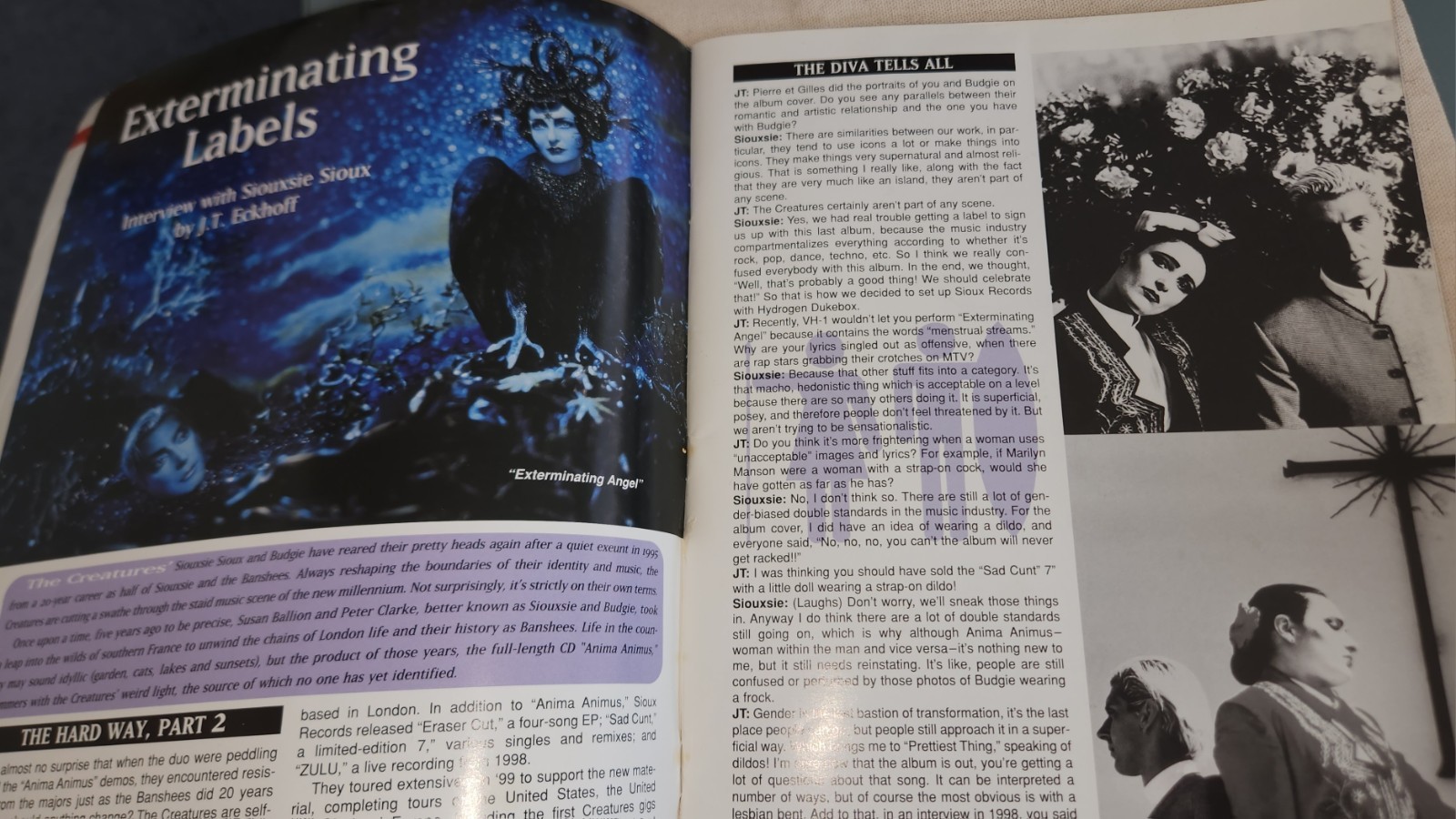 PROPAGANDA MAGAZINE NO. 26 2000 MORRISSEY SIOUXSIE GODHEAD