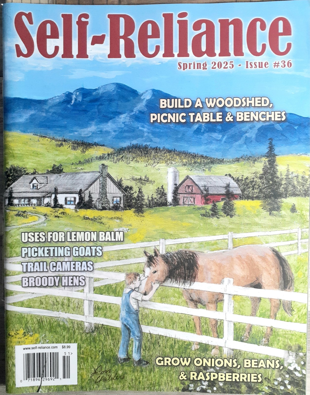 Backwoods Home/Self Reliance Homestead Magazine Lot (9) Complete 2025 & (1) 2026
