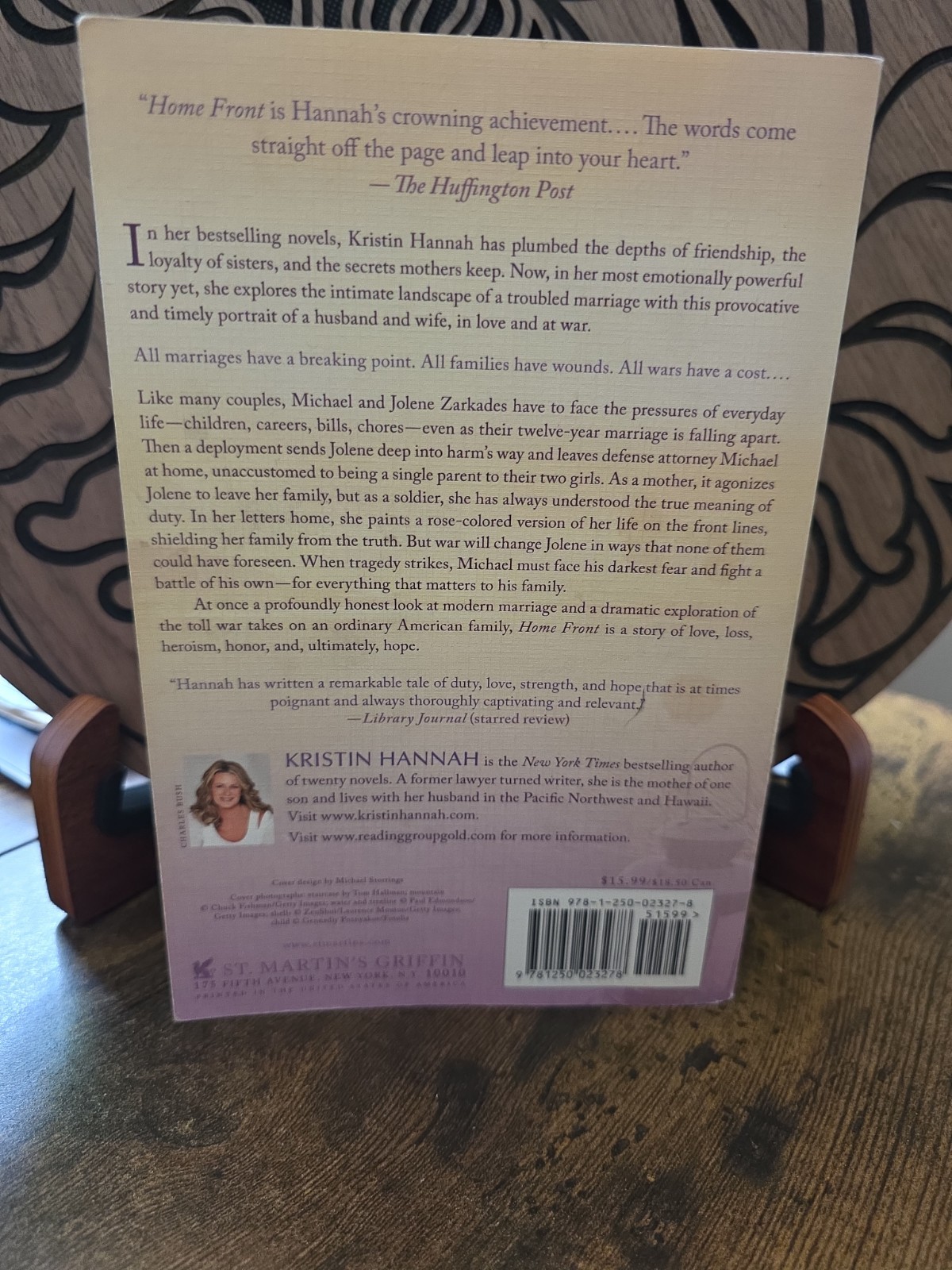 Home Front by Kristin Hannah Paperback Like New Family Drama Novel