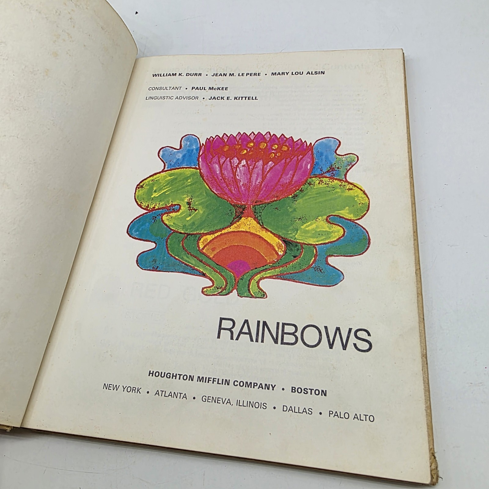 VINTAGE – Rainbows -1st Edition by William K Durr [HC,1971]