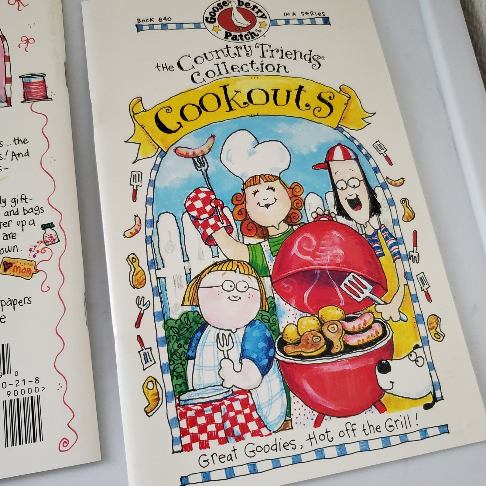 Gooseberry Patch Country Friends Collection Book 38 39 40 Christmas Wrap Cookout