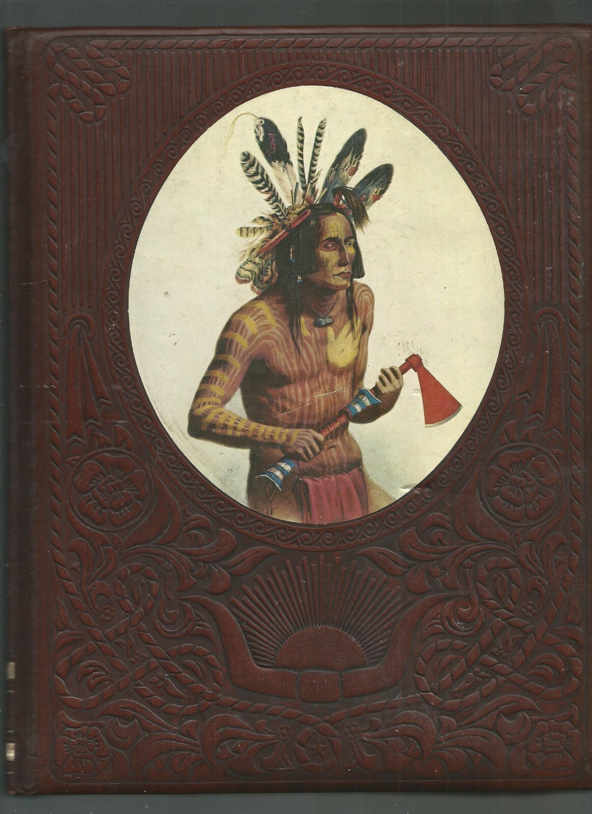 The Old West The IndiansTime Life Leather Hardbound VG+ Condition
