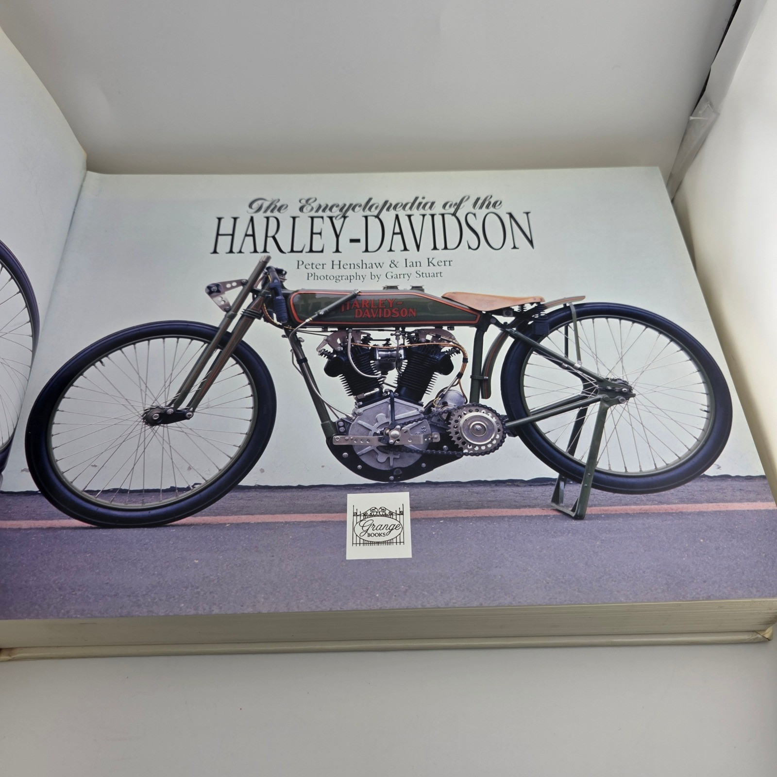 The Encyclopedia of the Harley-Davidson Hardcover Peter Henshaw Ian Kerr 2001