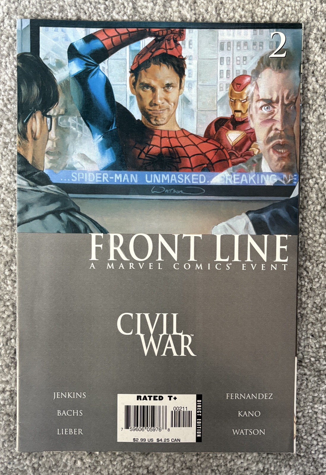 Civil War: Frontline (#1-4)(#6-11) + Casualties of War, Confessions & Fallen Son