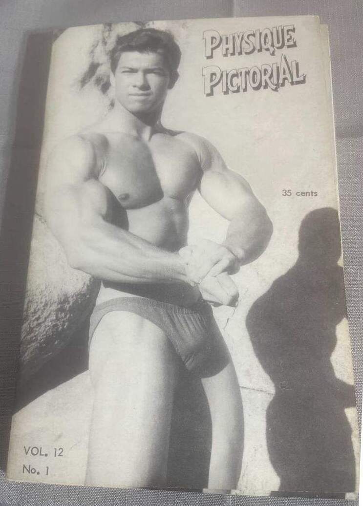 VINTAGE PHYSIQUE PICTORIAL MAGAZINES VOL.12 NO.1-1962 UN-CIRCULATED!!