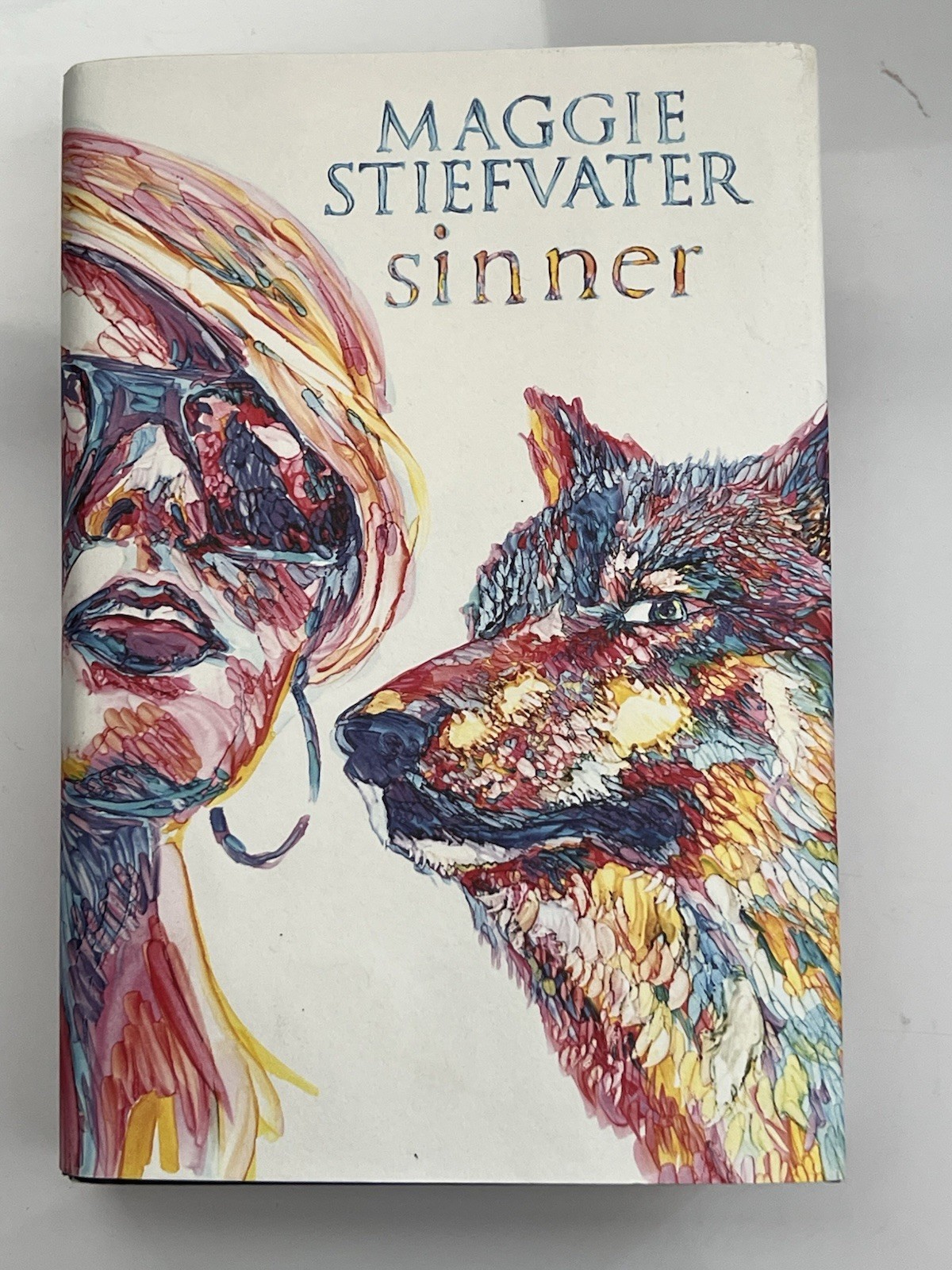 Signed Sinner Maggie Stiefvater 1st Edition 1st Printing HC & Signed Dust Jacket