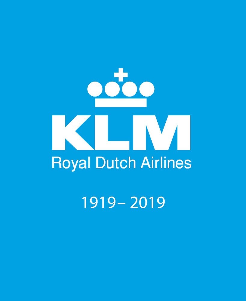 New! KLM Royal Dutch Airlines “1919 – 2019” 100th Anniversary Book (Hardcover)