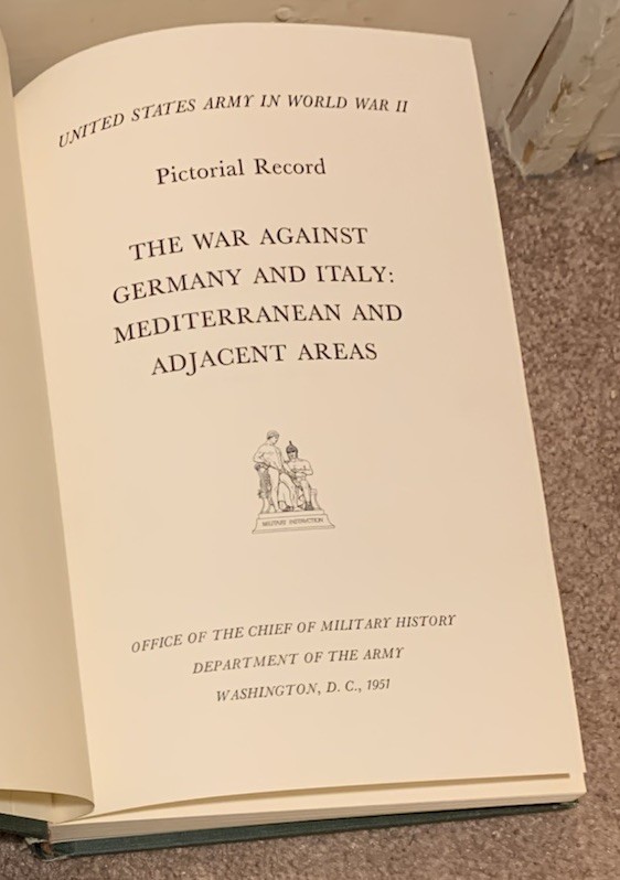 U.S. ARMY IN WORLD WAR II BOOK LOT MILITARY WAR BOOKS INCLUDING MAPS