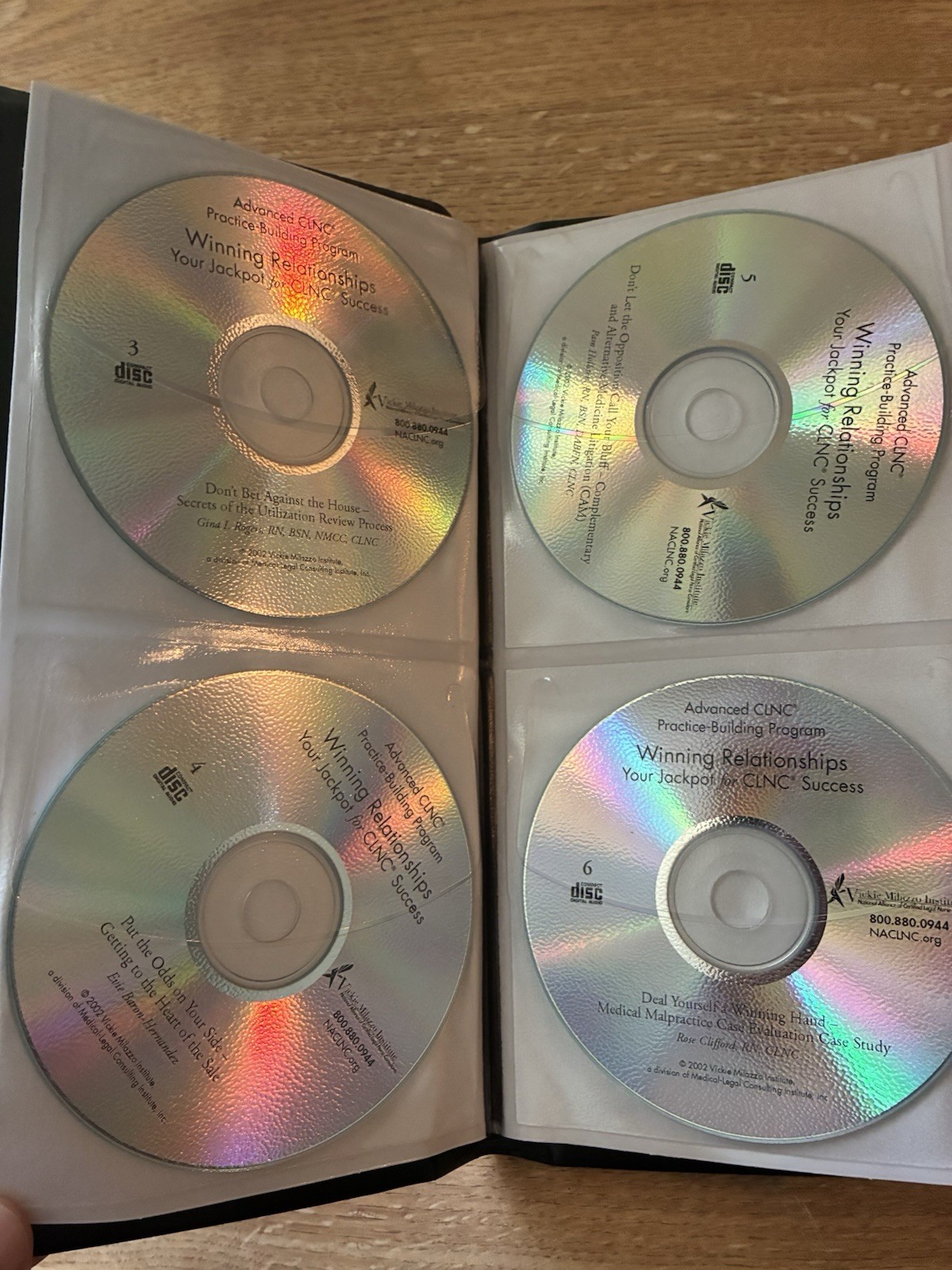 National Alliance of Certified Legal Nurse Consultants Complete Set Conf. DVDs
