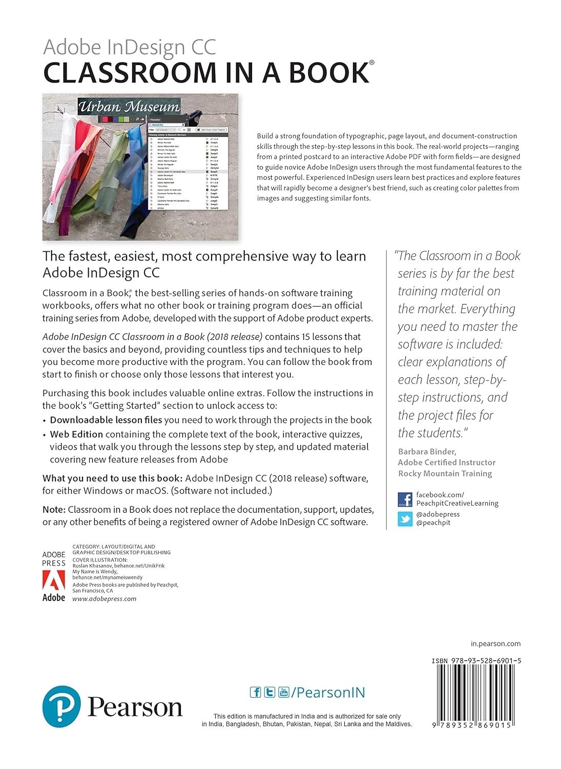 ADOBE IN DESIGN CC CLASSROOM IN A BOOK, INTERNATION PAPERBACK EDITION
