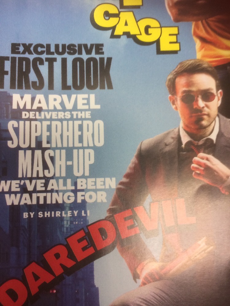 JAN 20 2017 Entertainment Weekly Magazine- The Defenders- Daredevil- Luke Cage