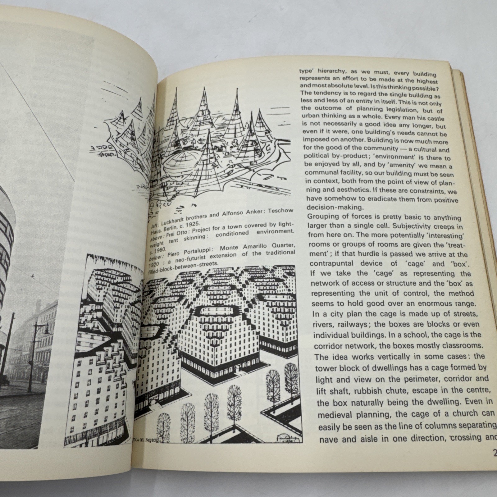 Architecture Action and Plan Peter Cook 1967 1st Ed Studio Vista Archigram MCM