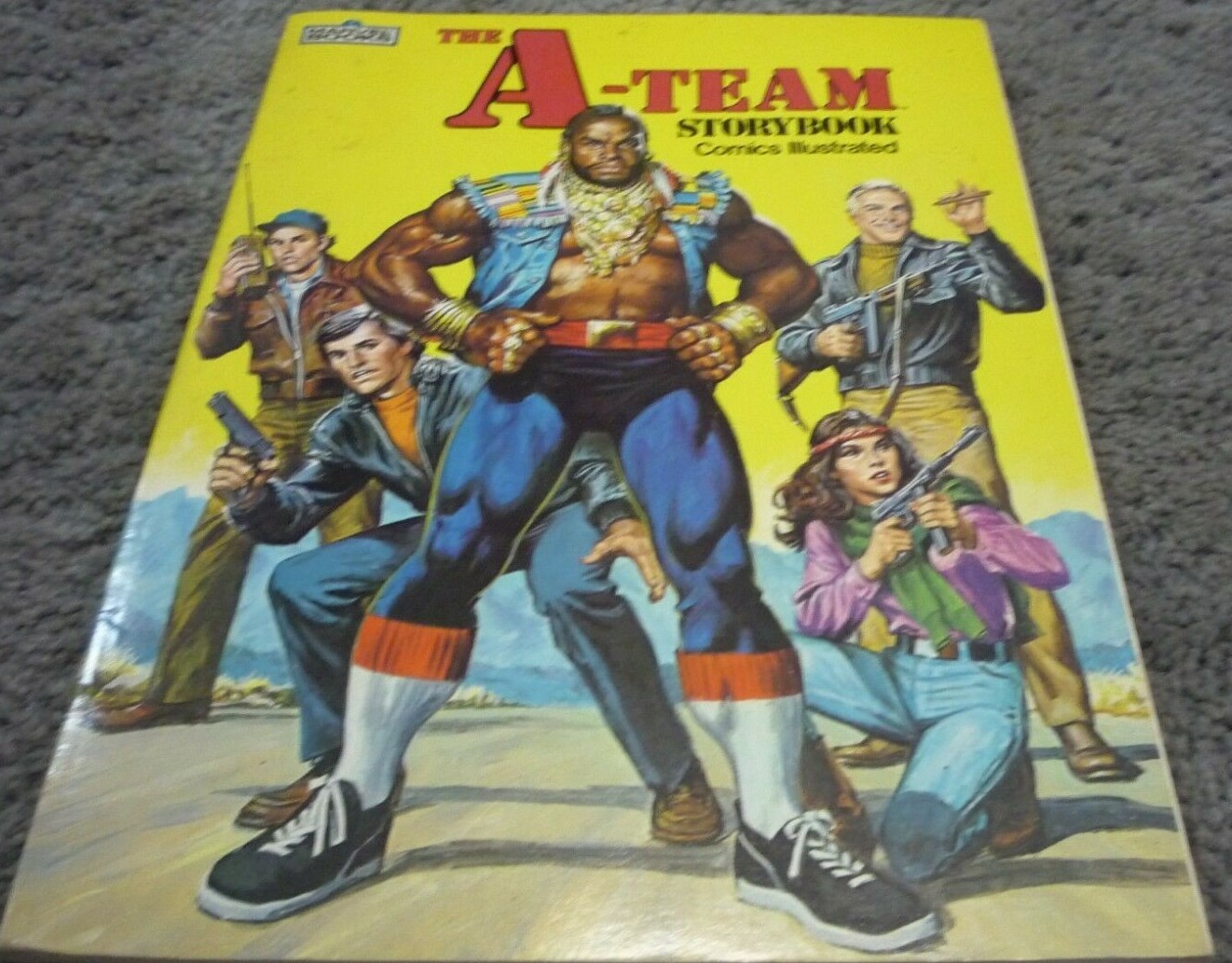 1983 Marvel Books The A-Team Story Book Comics Illustrated