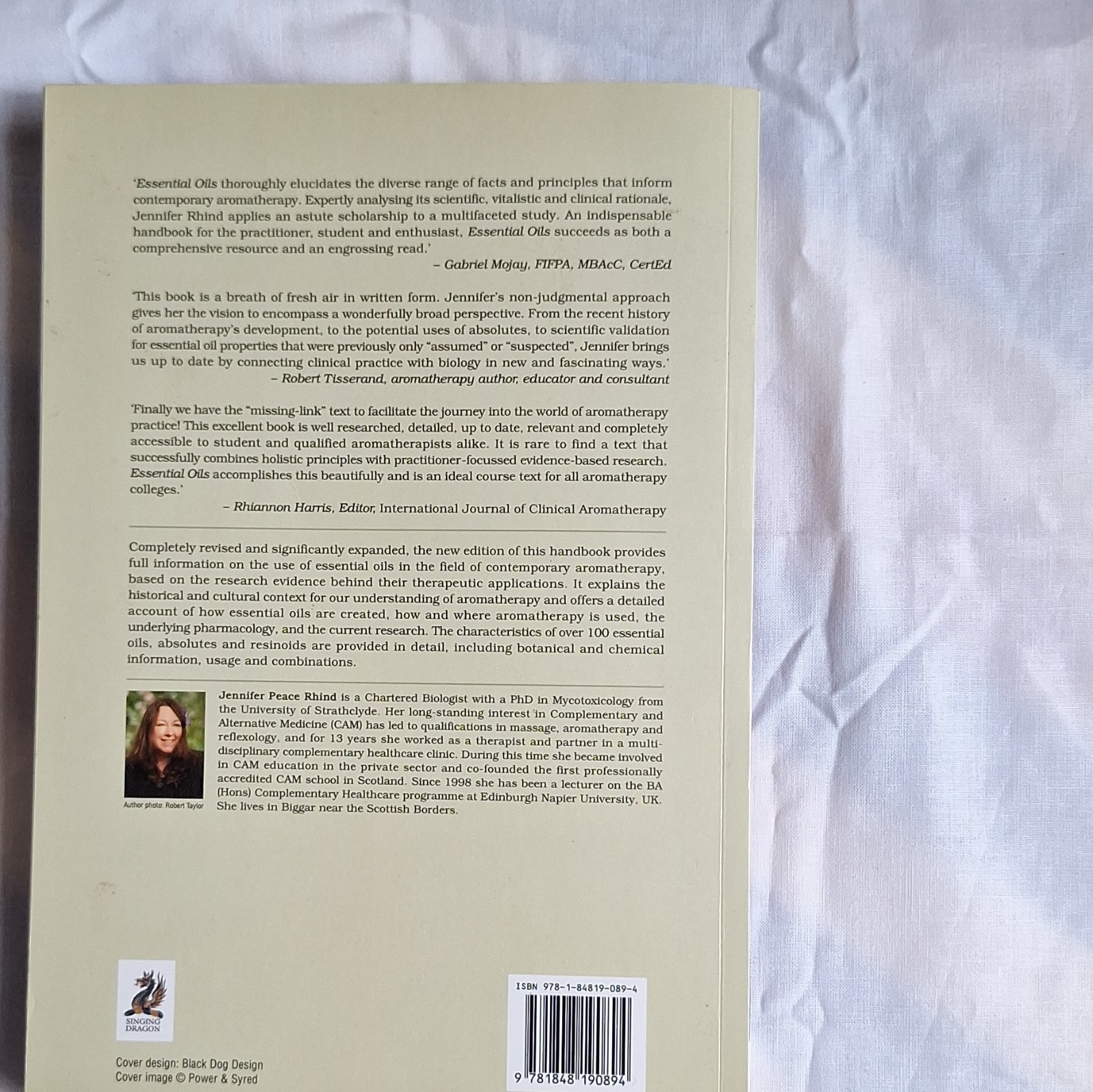 Essential Oils Handbook 2nd Edition Jennifer Peace Rhind Singing Dragon Paperba…