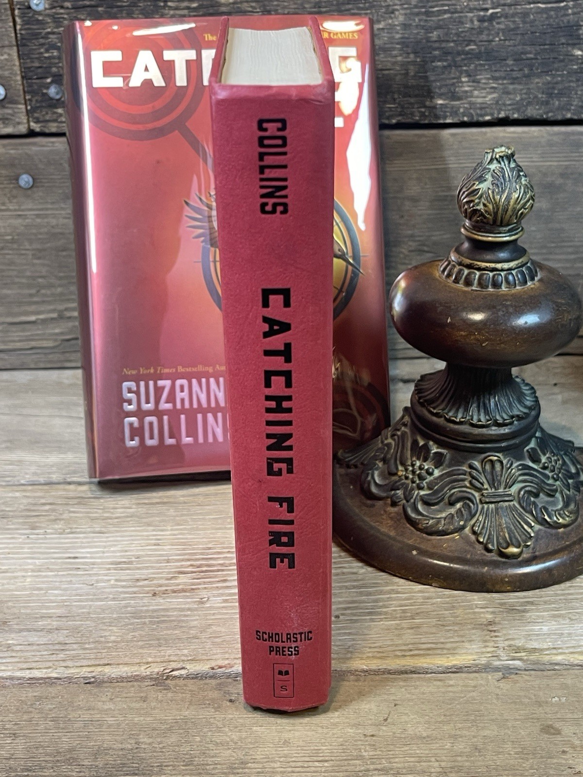 “Catching Fire” Suzanne Collins, 1st Edition First Printing 2009 HC Like New