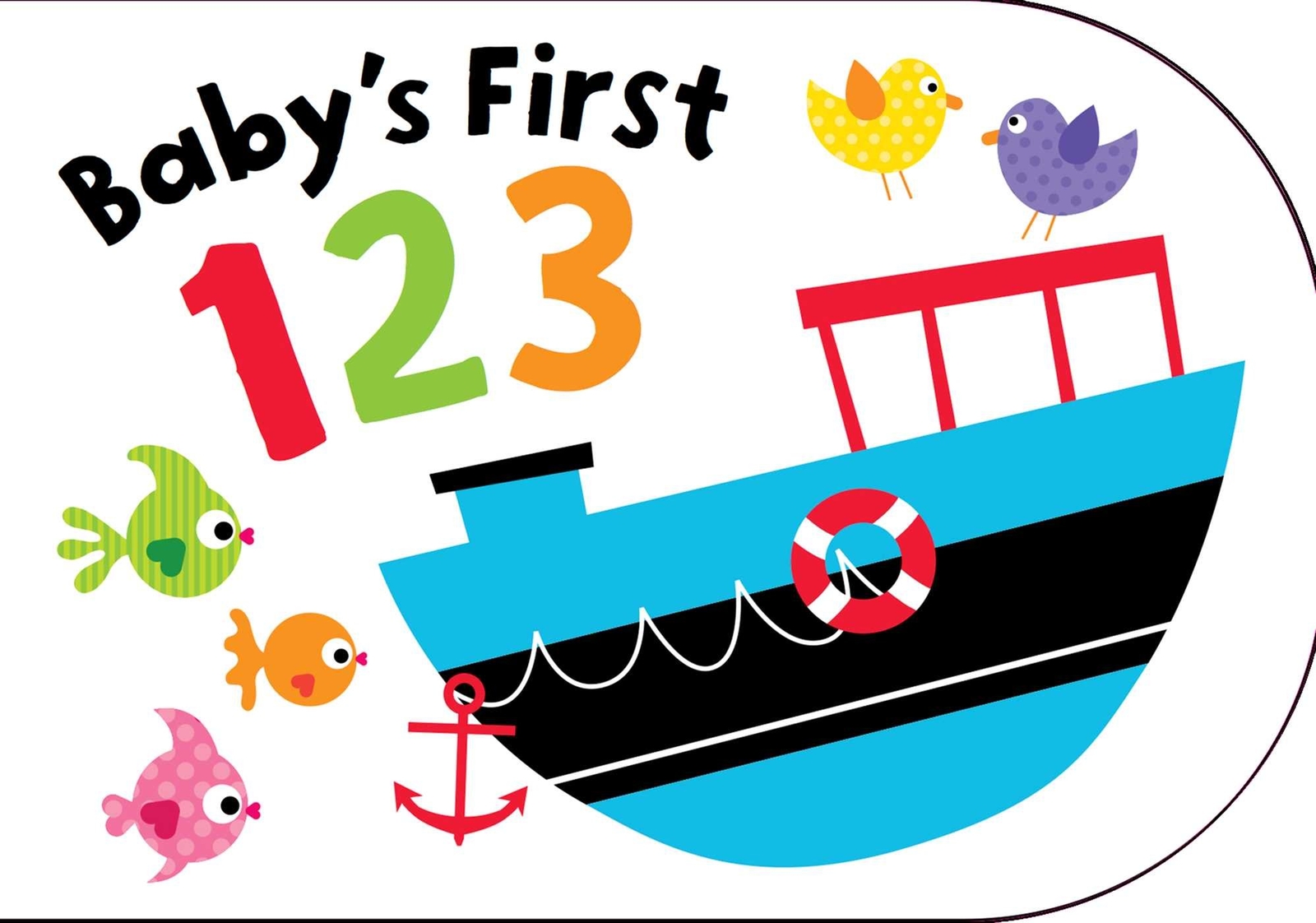 Baby’s First 123 – Little Bee Books – Board book – Good